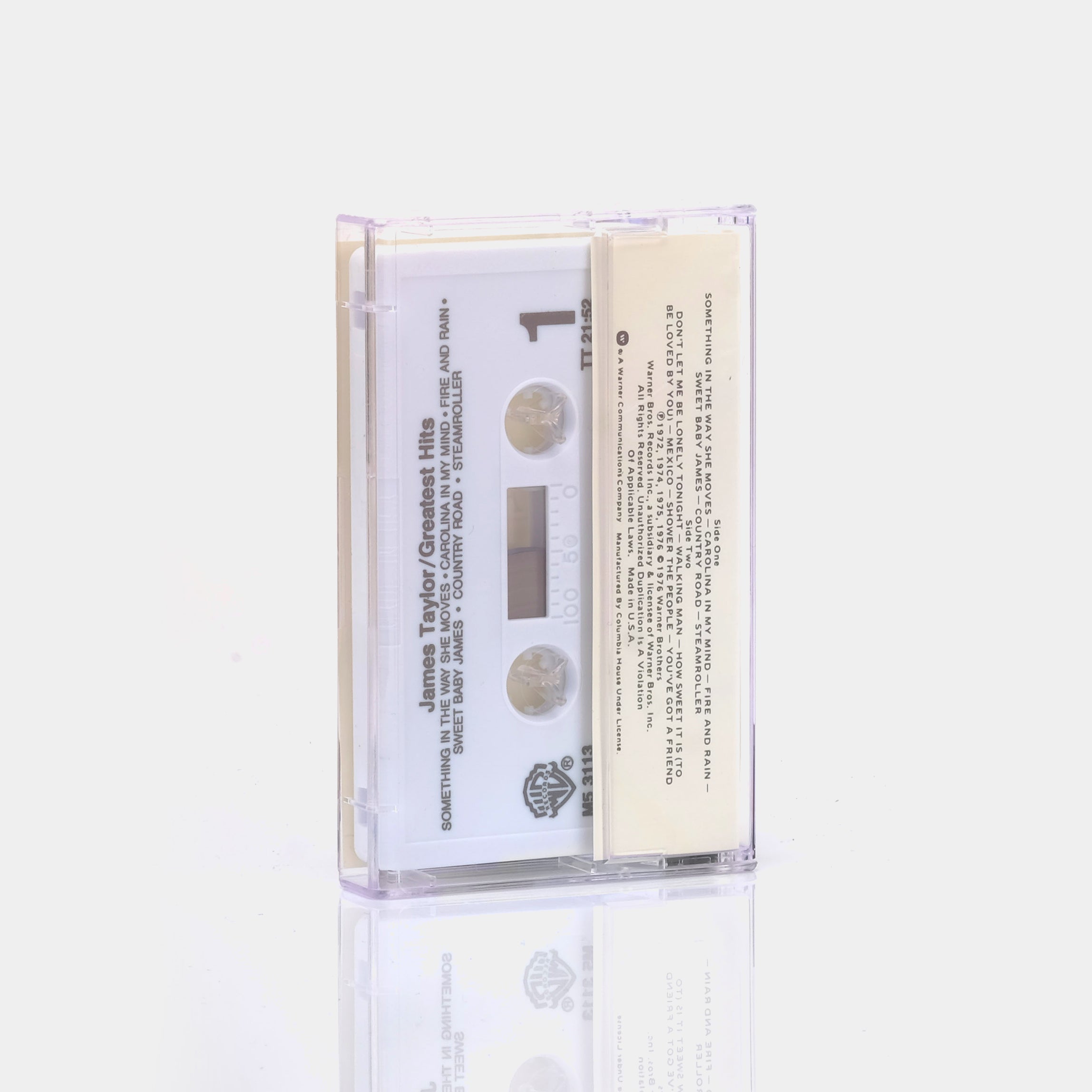 James Taylor - James Taylor's Greatest Hits Cassette Tape