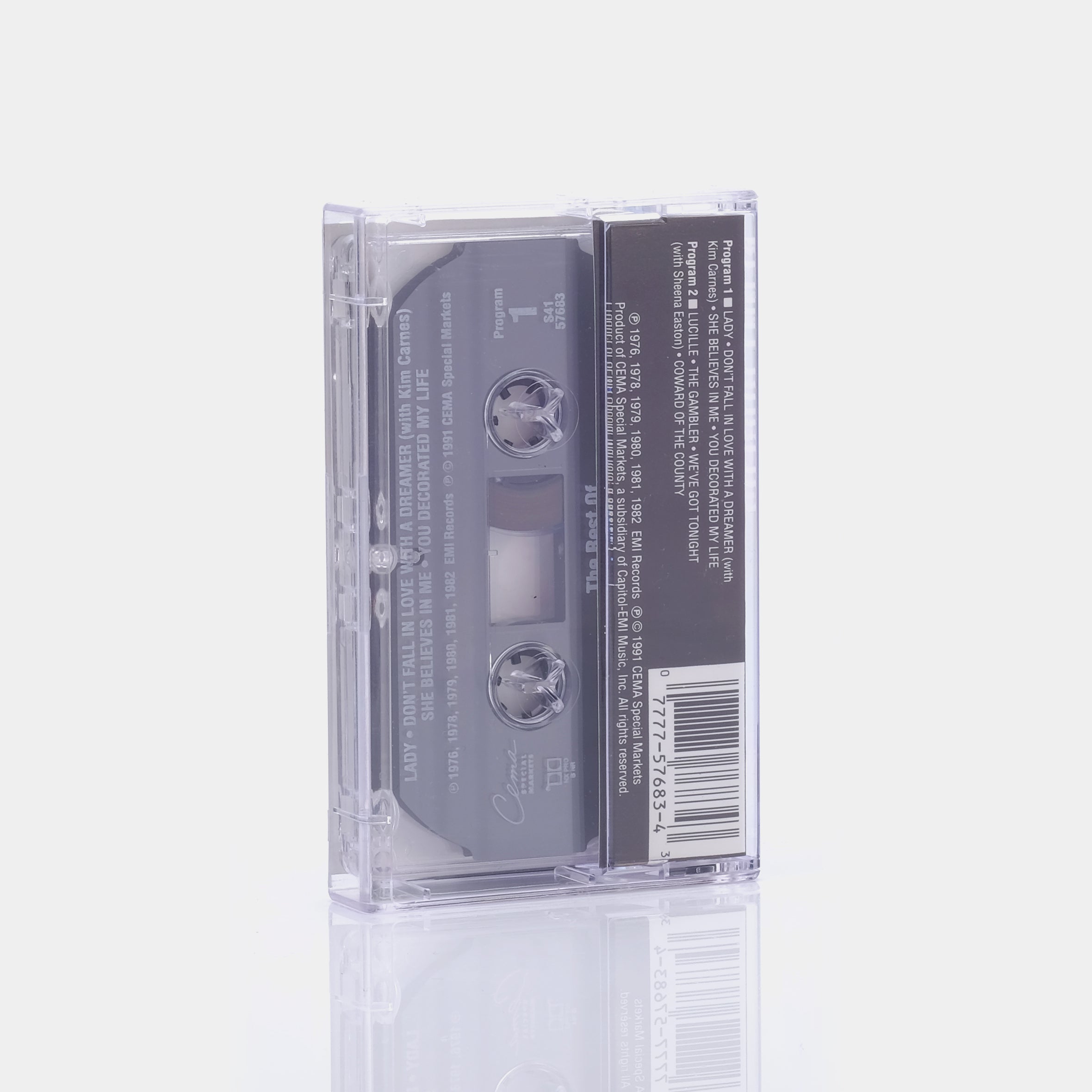 Kenny Rogers - The Best Of Kenny Rogers Cassette Tape
