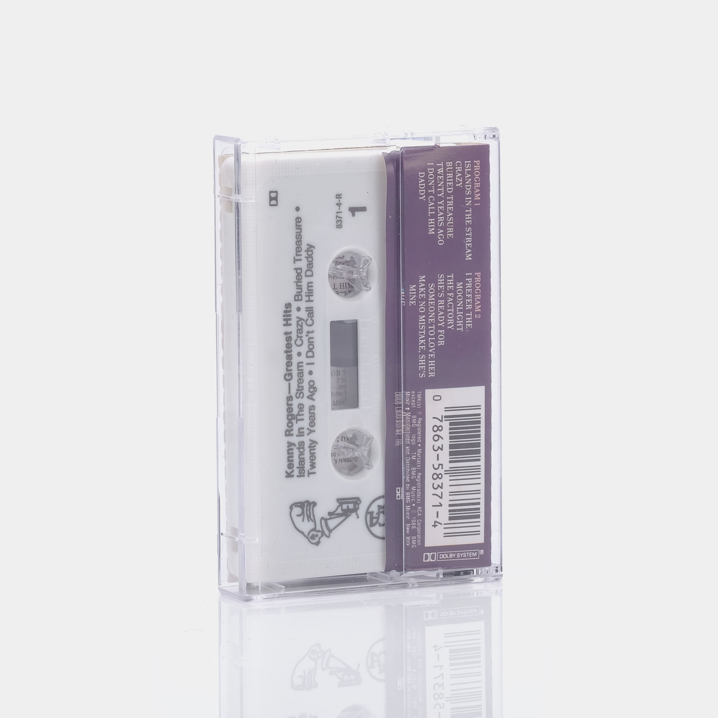Kenny Rogers - Kenny Rogers Greatest Hits Cassette Tape