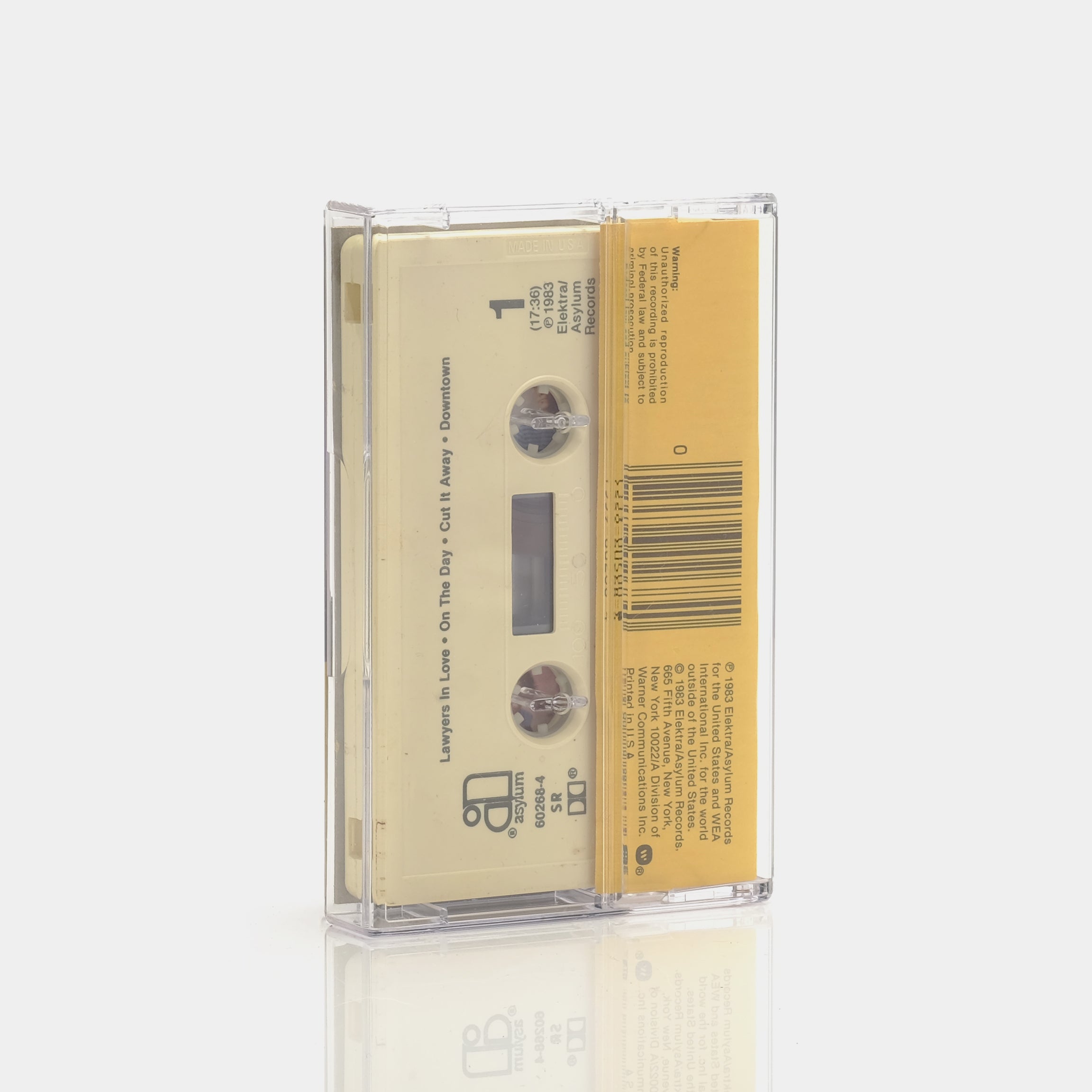 Jackson Browne - Lawyers In Love Cassette Tape