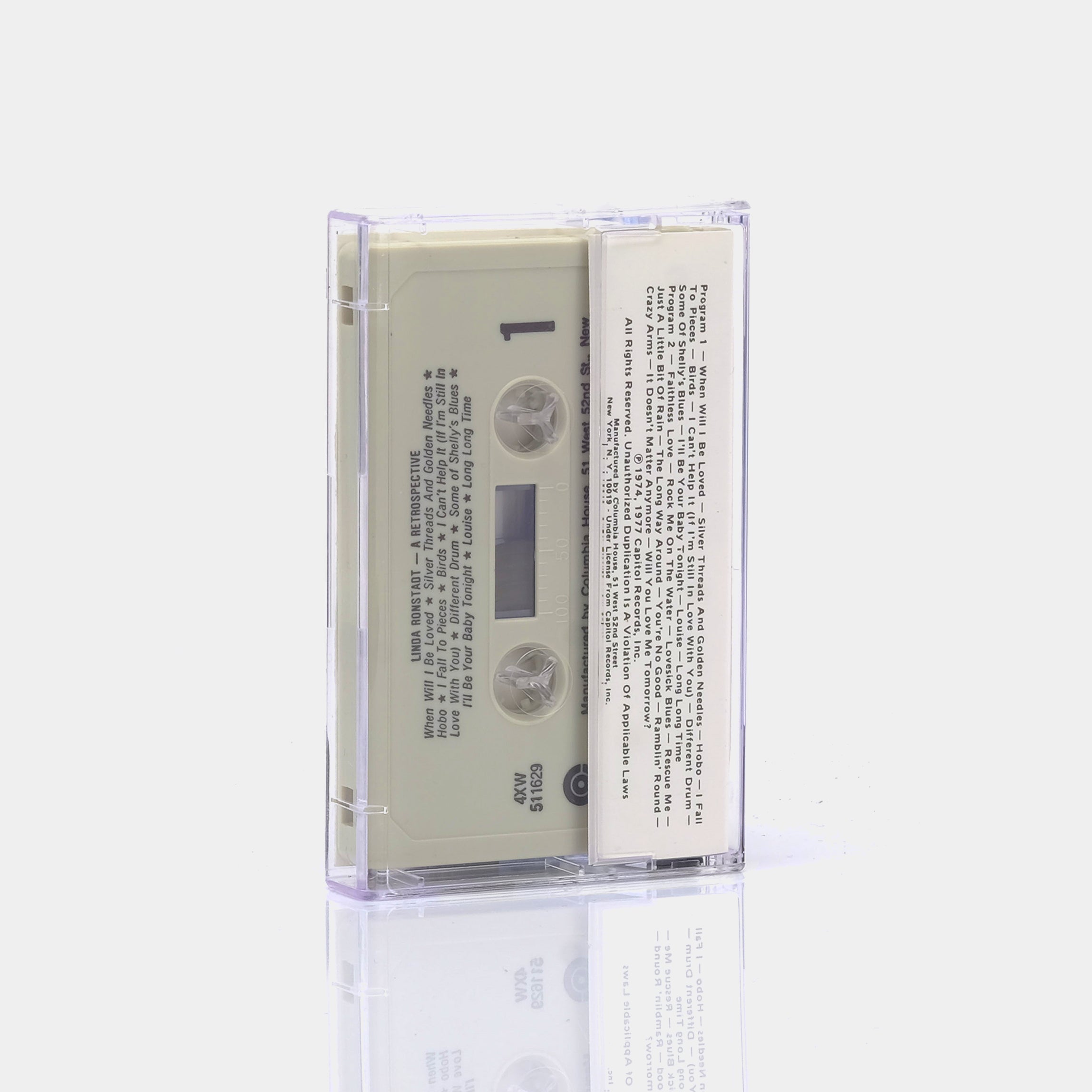 Linda Ronstadt - A Retrospective Cassette Tape