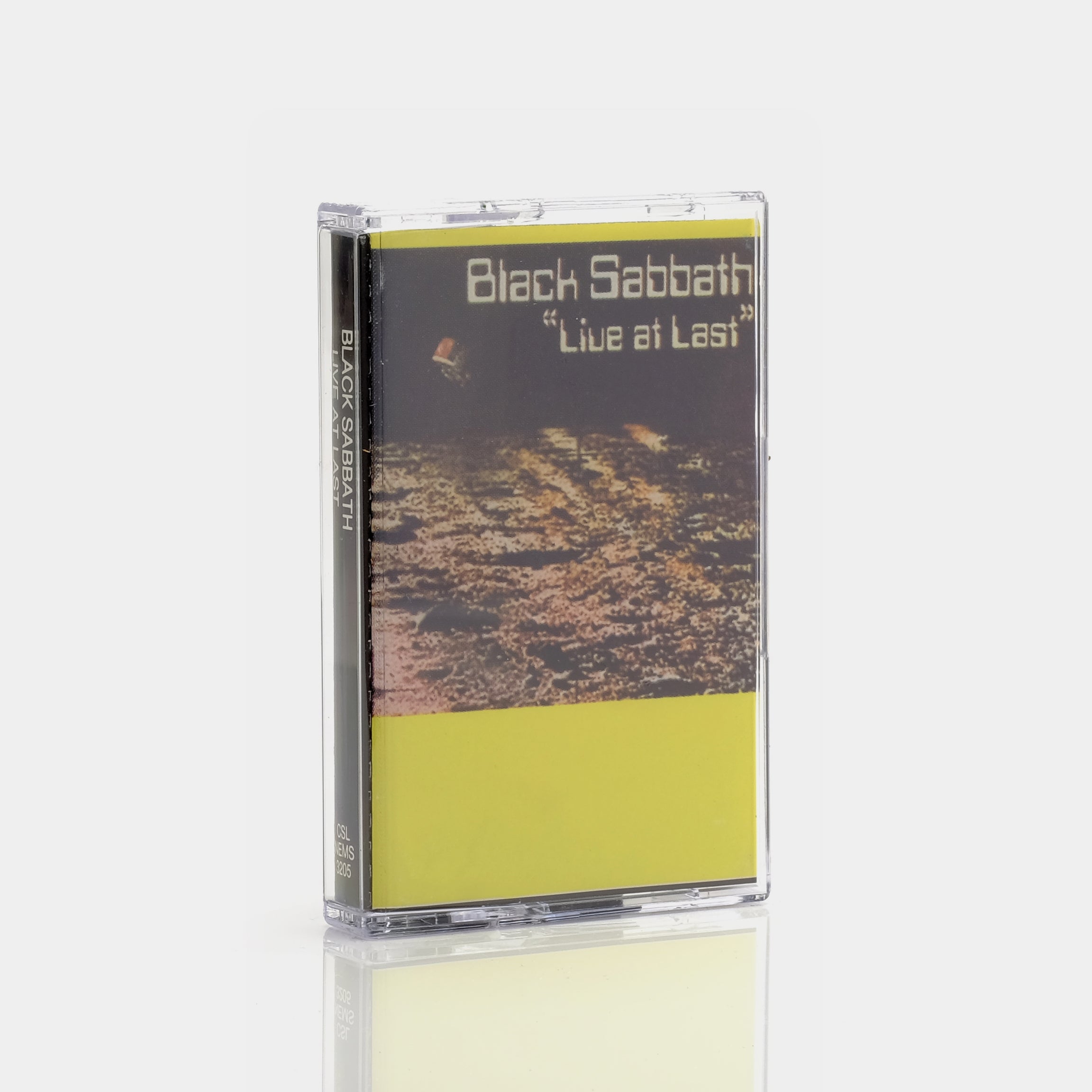 Black Sabbath - Live At Last Cassette Tape
