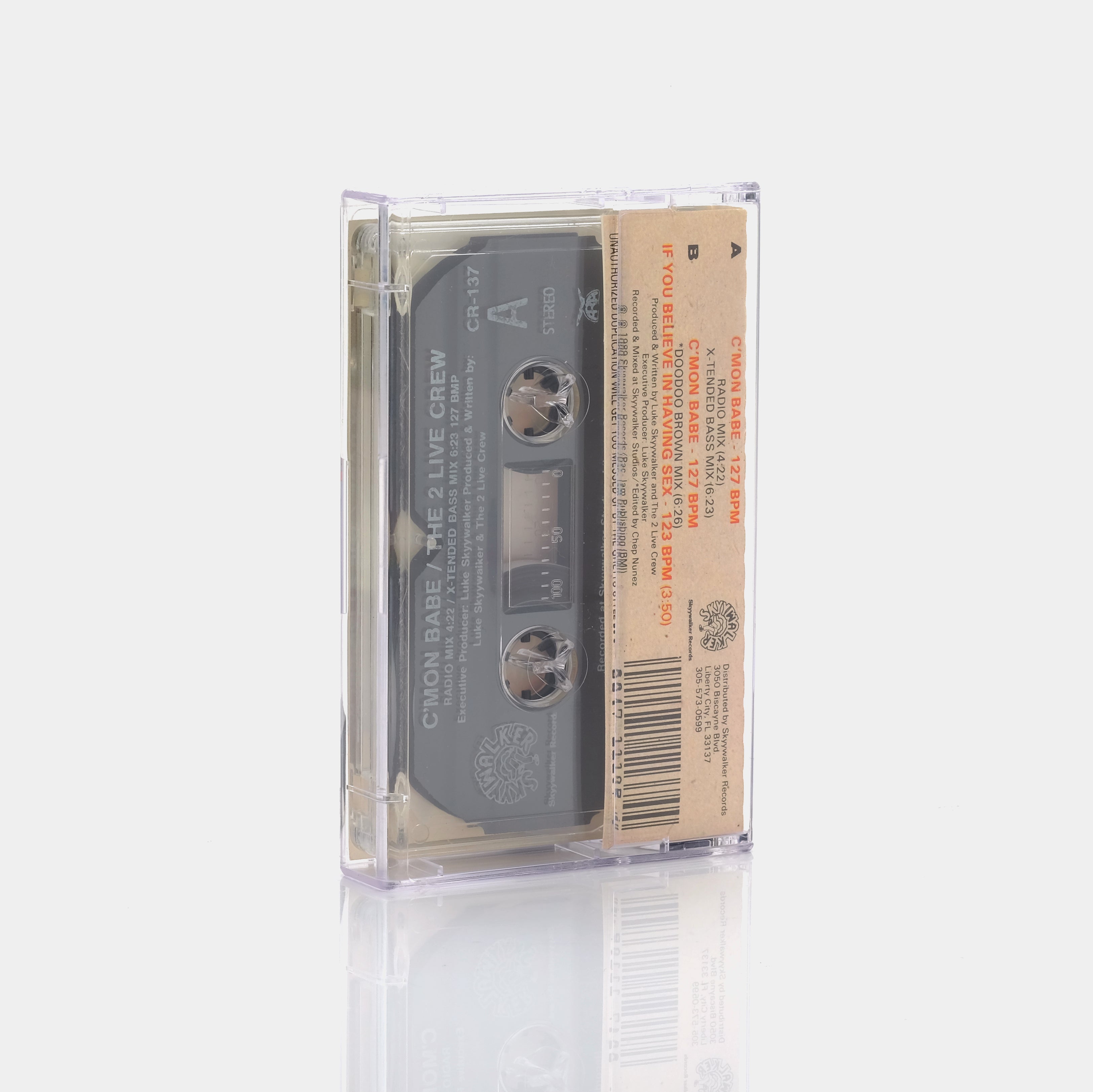 The 2 Live Crew - C'mon Babe Cassette Tape