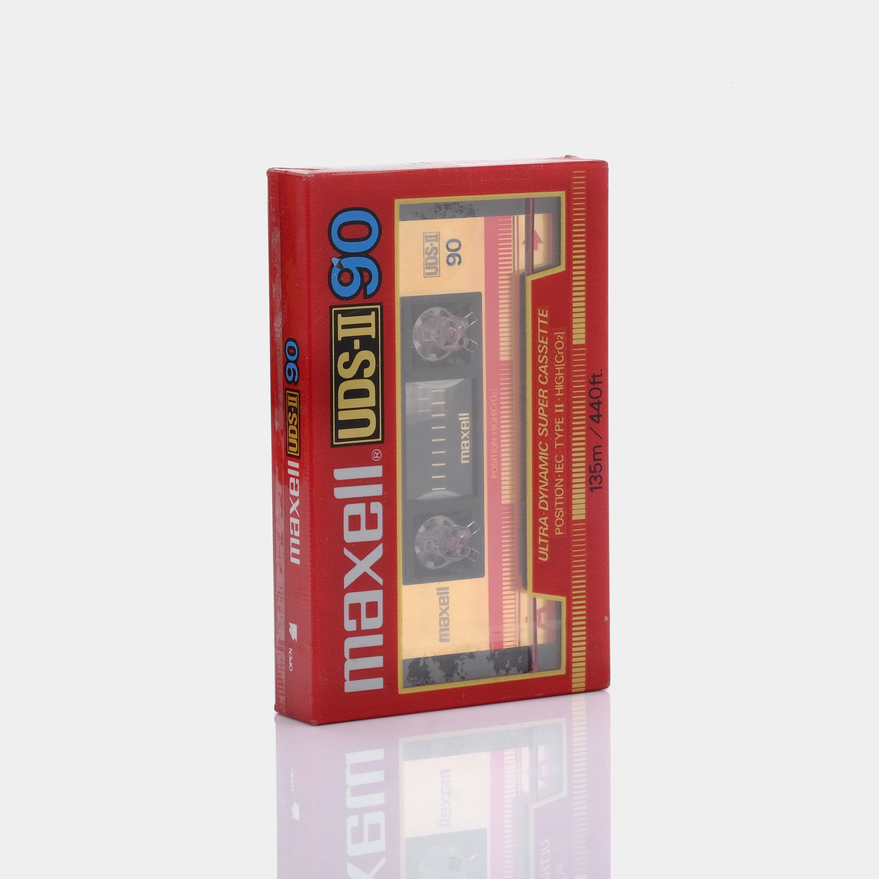 Maxell UDS-2 Type II Blank Recordable Cassette Tape