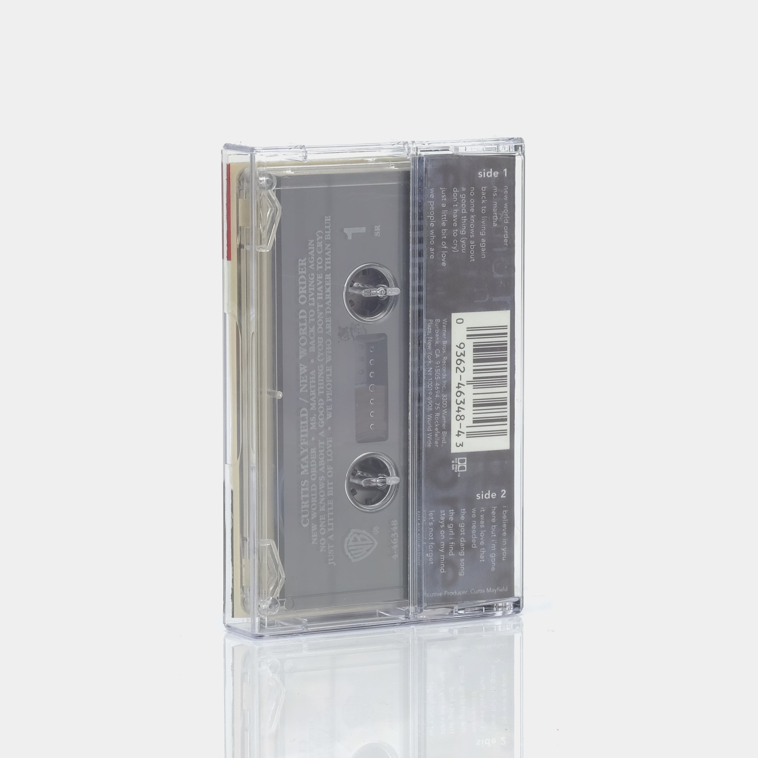 Curtis Mayfield - New World Order Cassette Tape