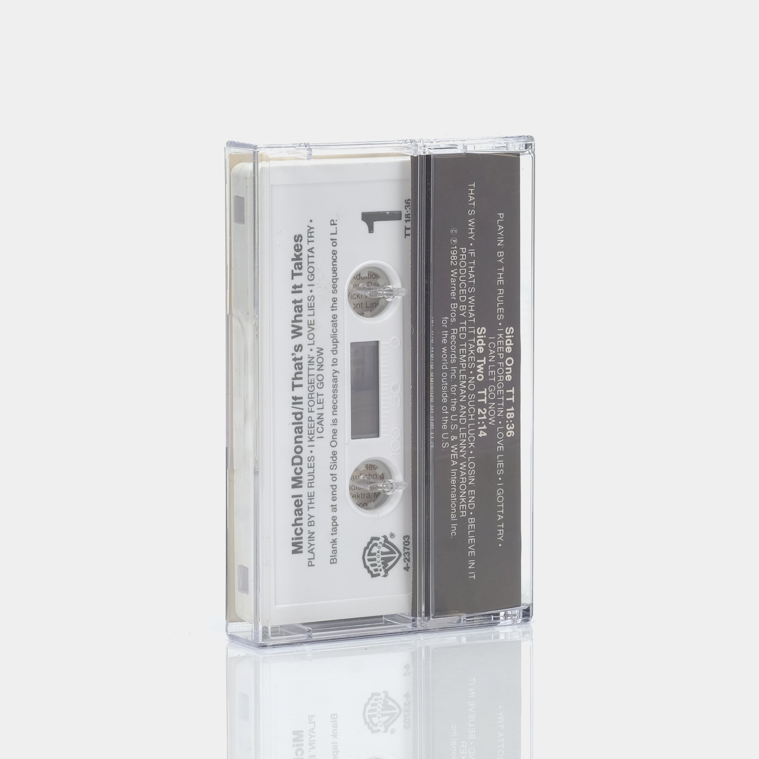 Michael McDonald - If That's What It Takes Cassette Tape