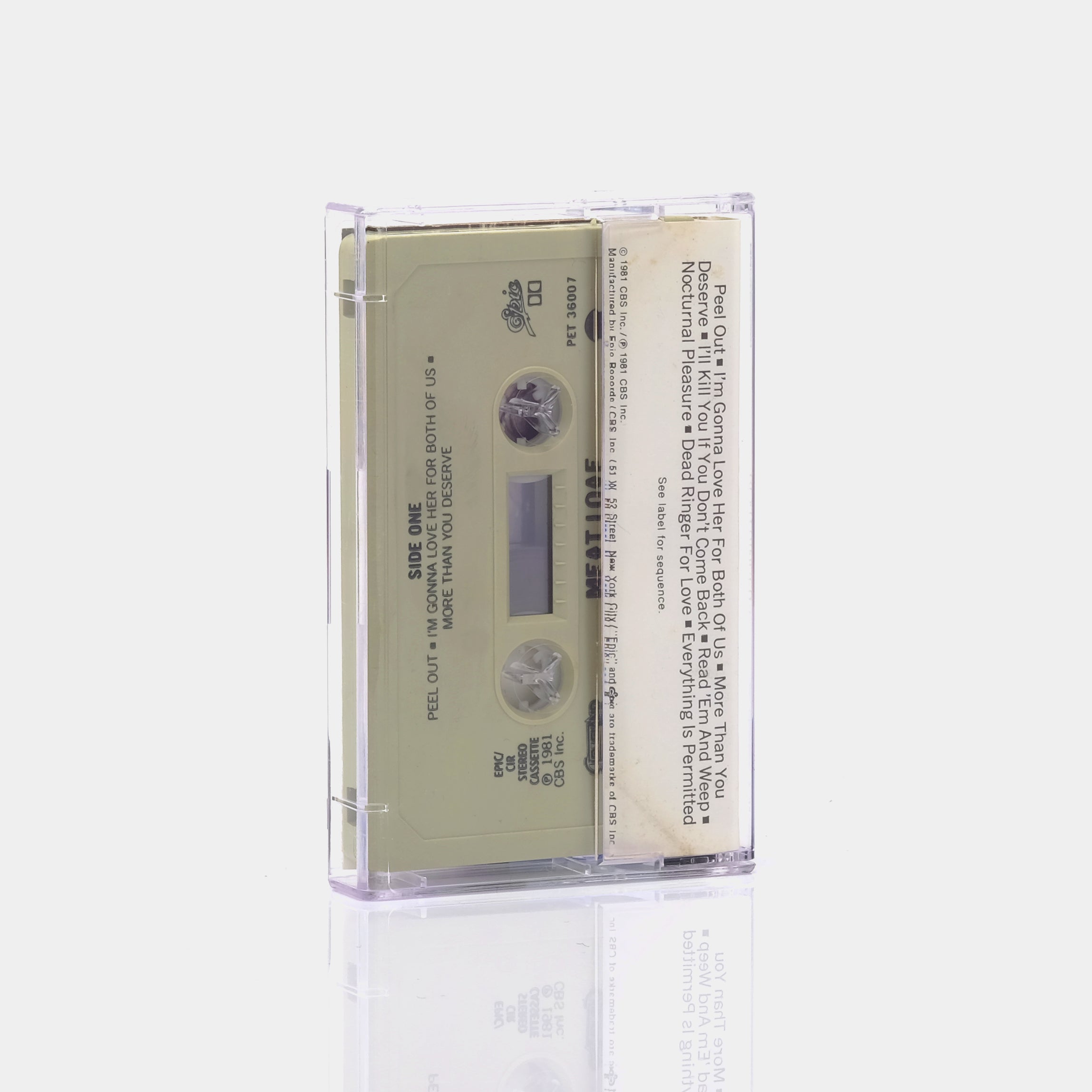 Meat Loaf - Dead Ringer Cassette Tape