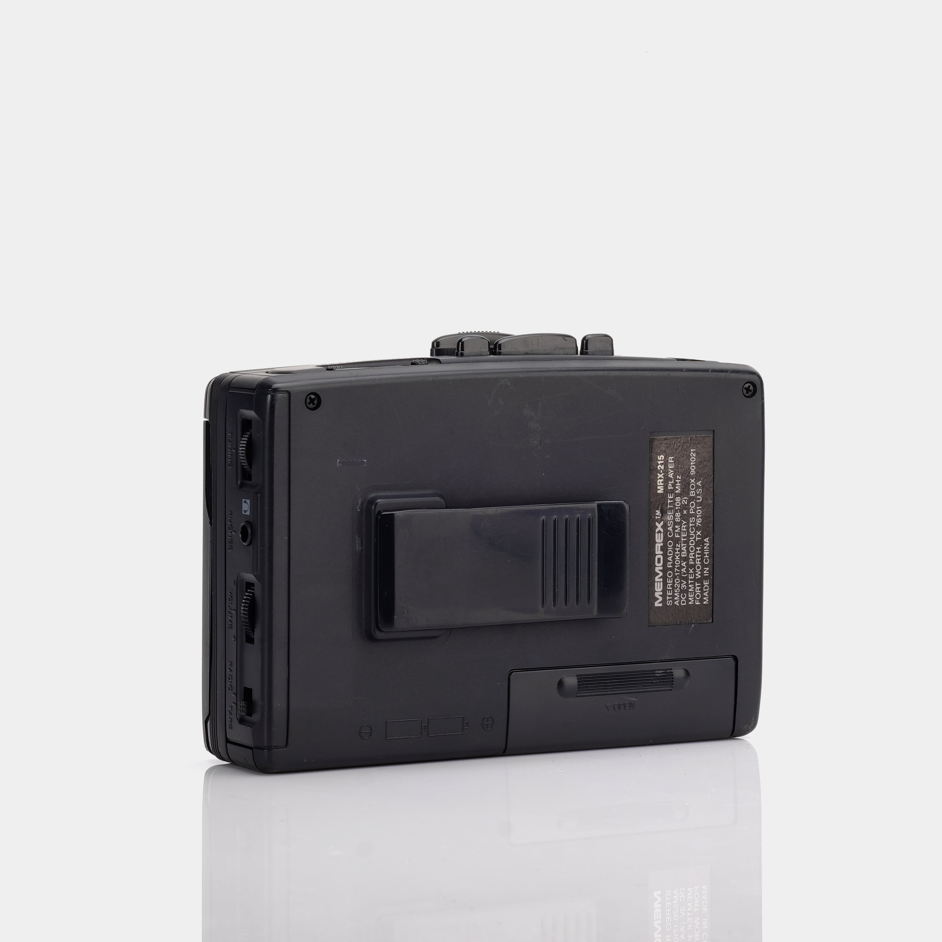 Memorex MRX-215 AM/FM Portable Cassette Player