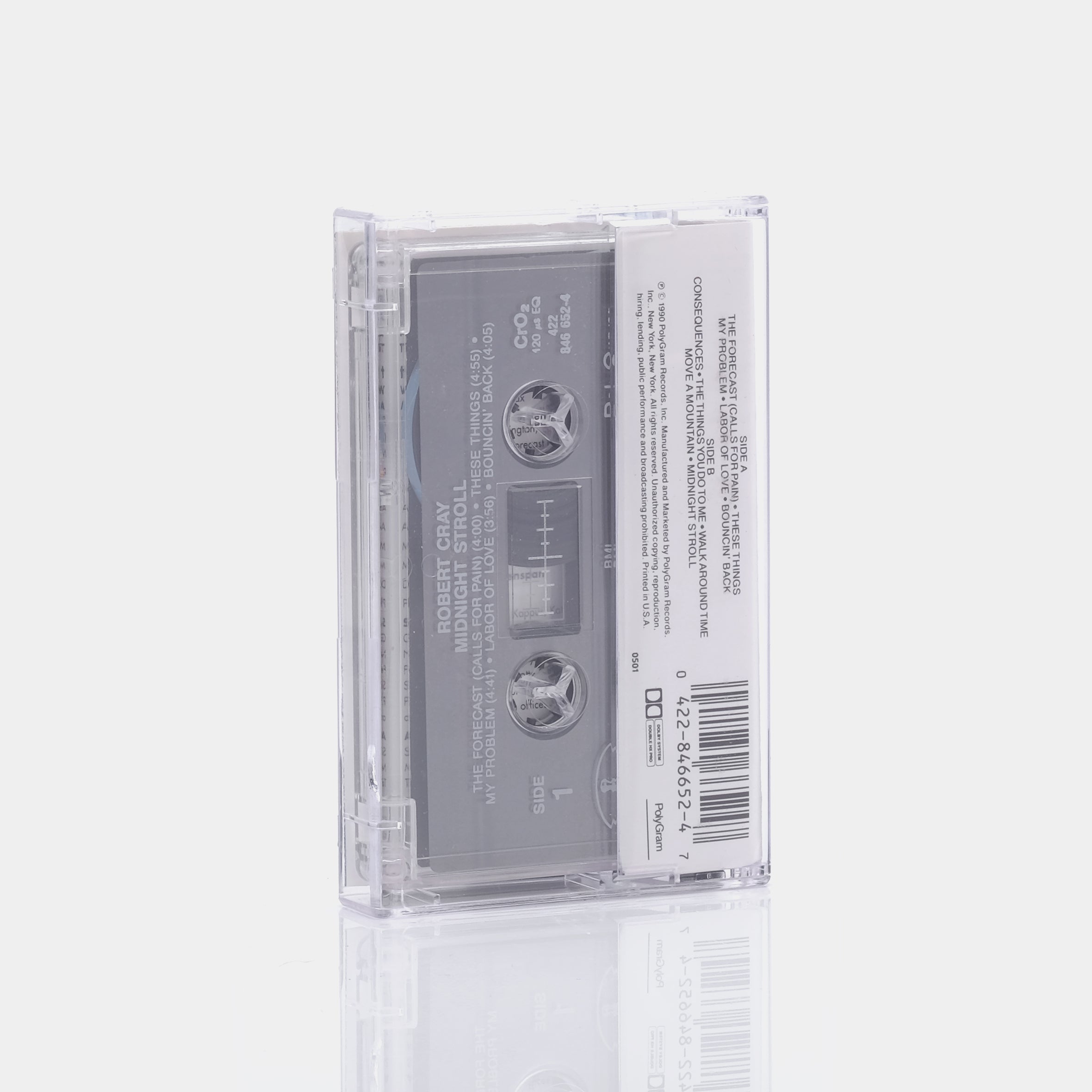 Robert Cray - Midnight Stroll Cassette Tape