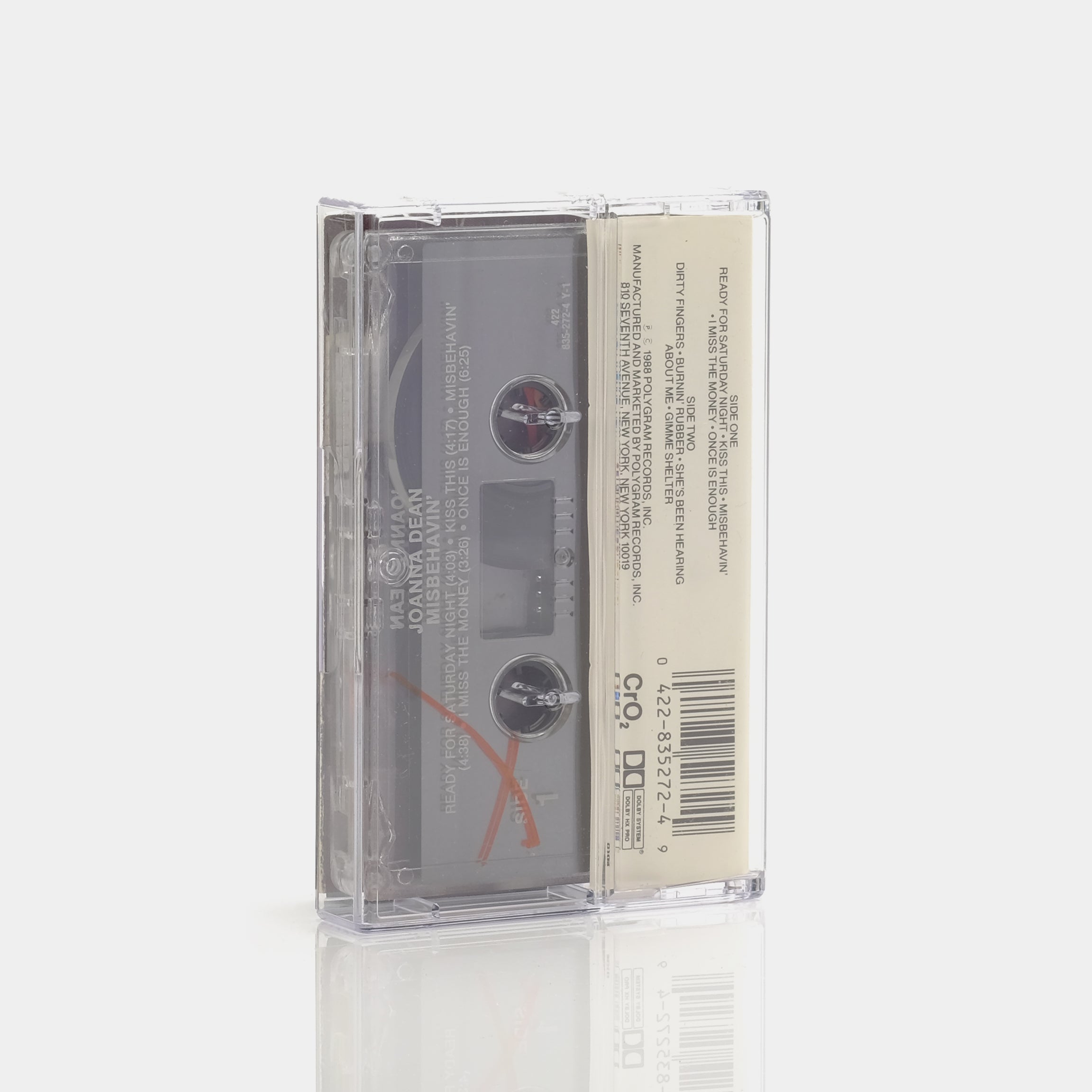 Joanna Dean - Misbehavin' Cassette Tape