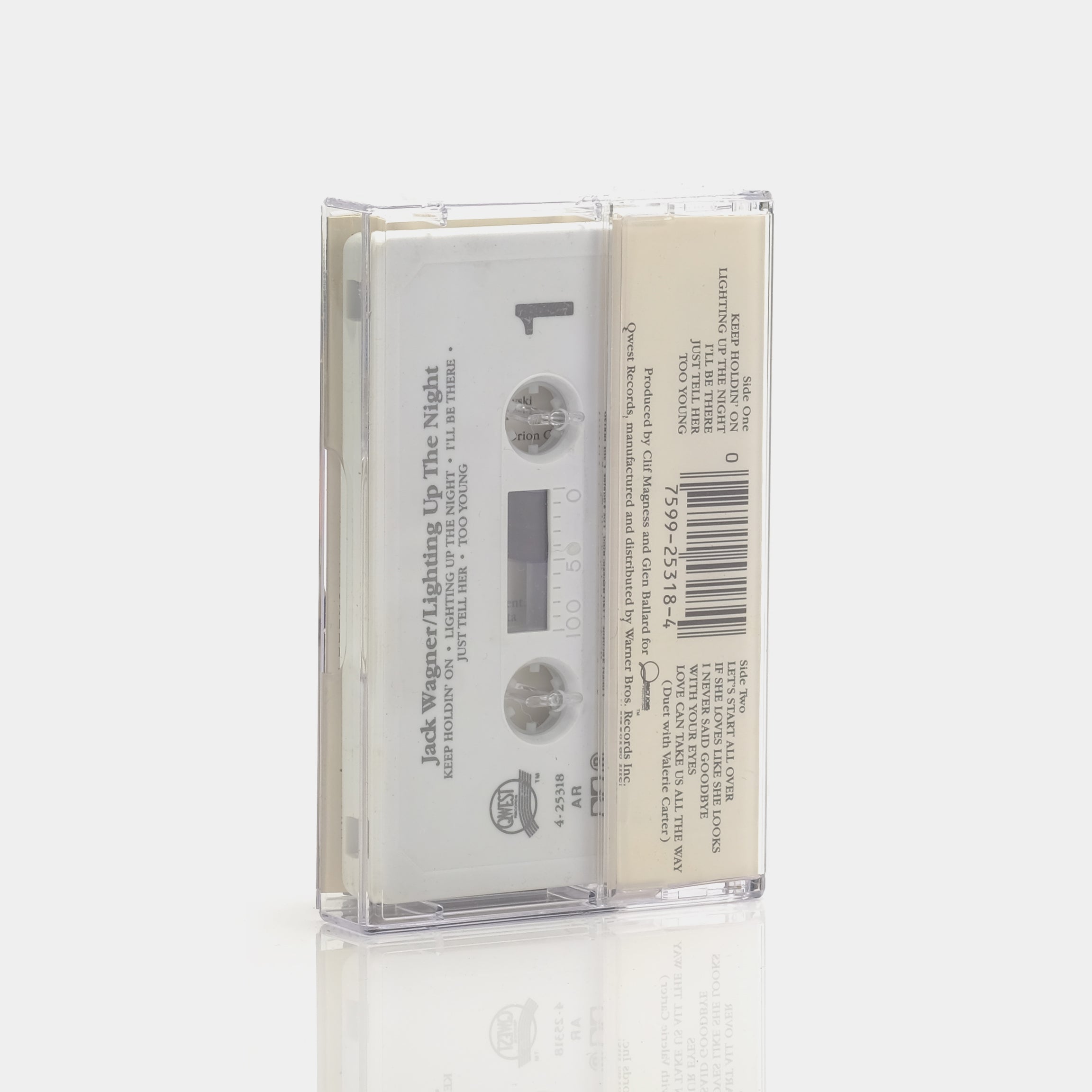 Jack Wagner - Lighting Up The Night Cassette Tape