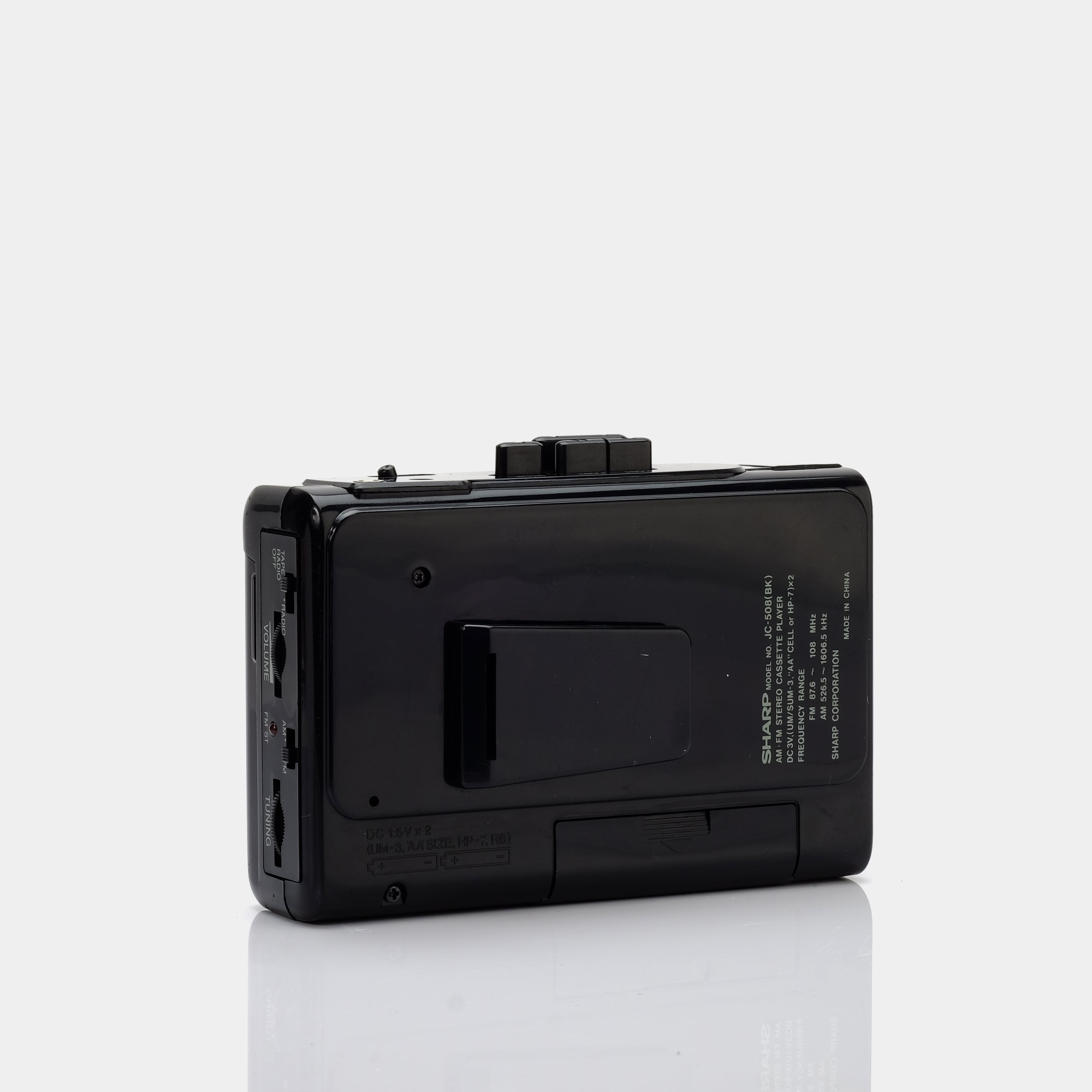 Sharp JC-508 AM/FM Portable Cassette Player