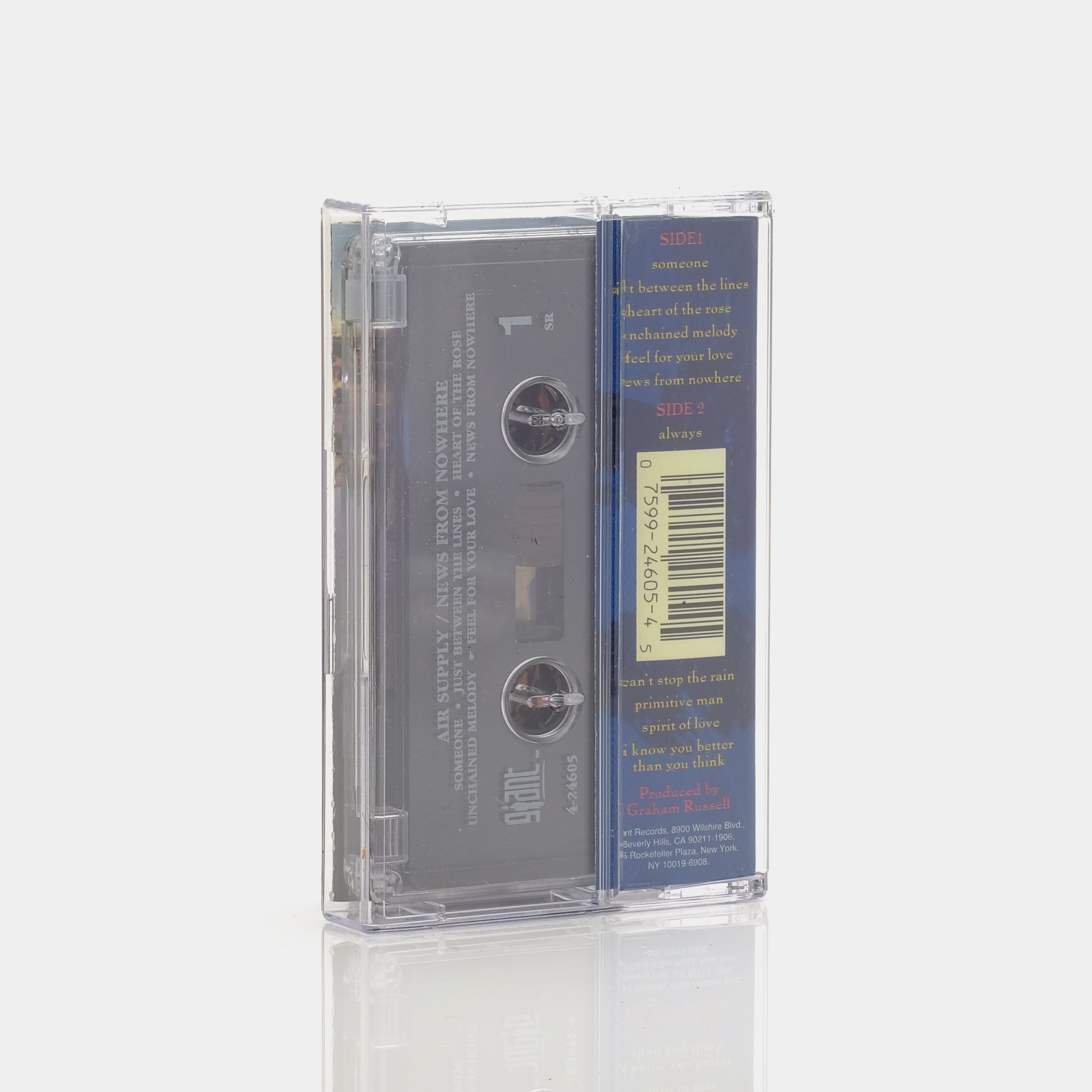 Air Supply - News From Nowhere Cassette Tape