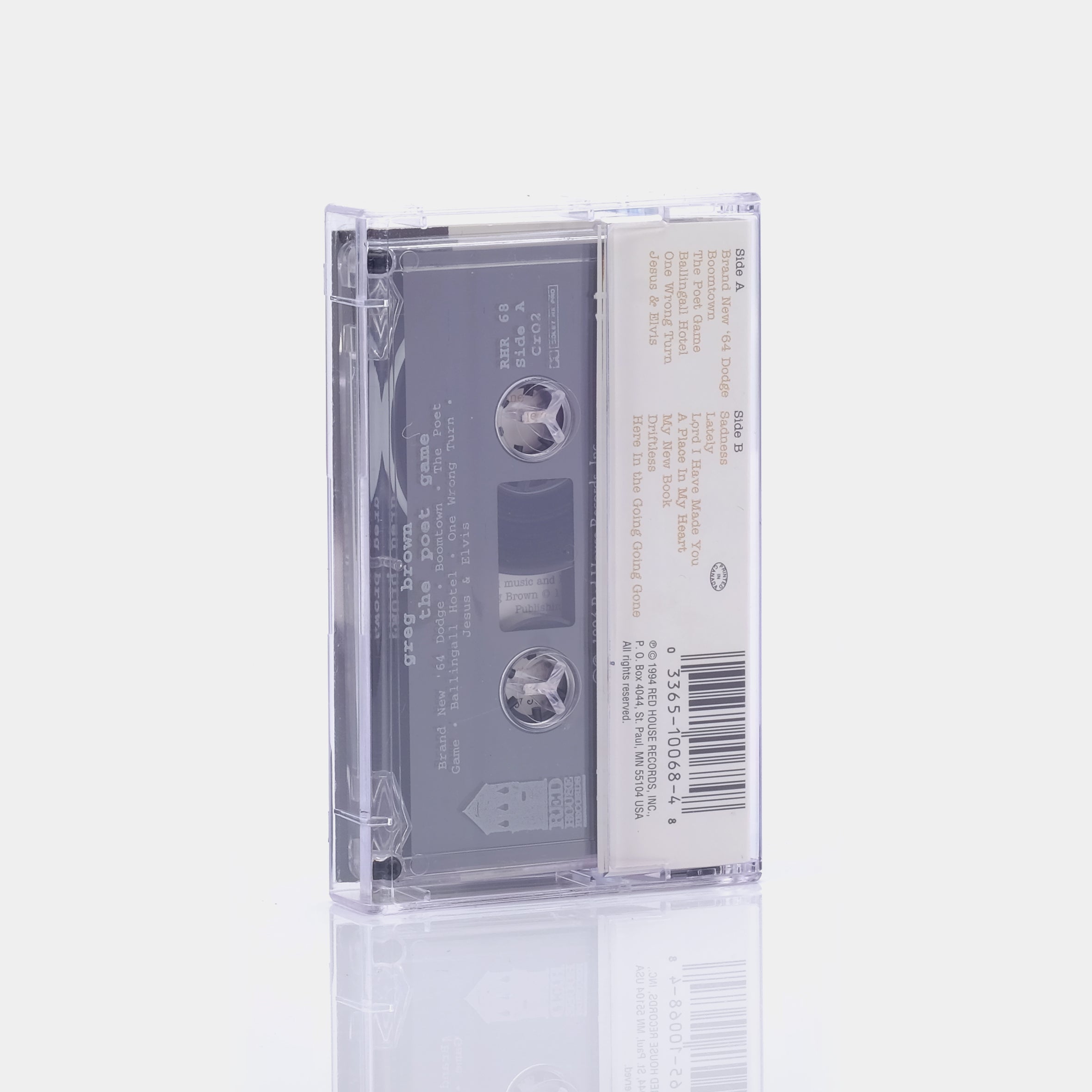 Greg Brown - The Poet Game Cassette Tape