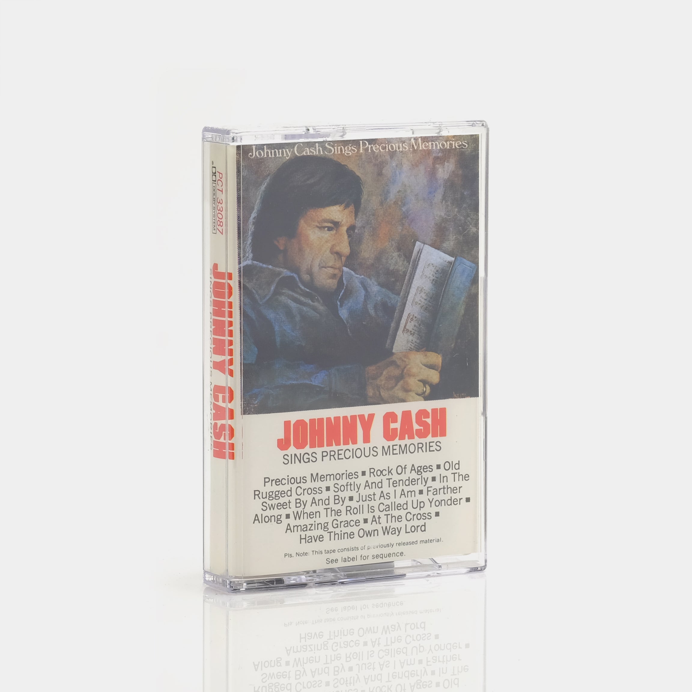 Johnny Cash - Sings Precious Memories Cassette Tape