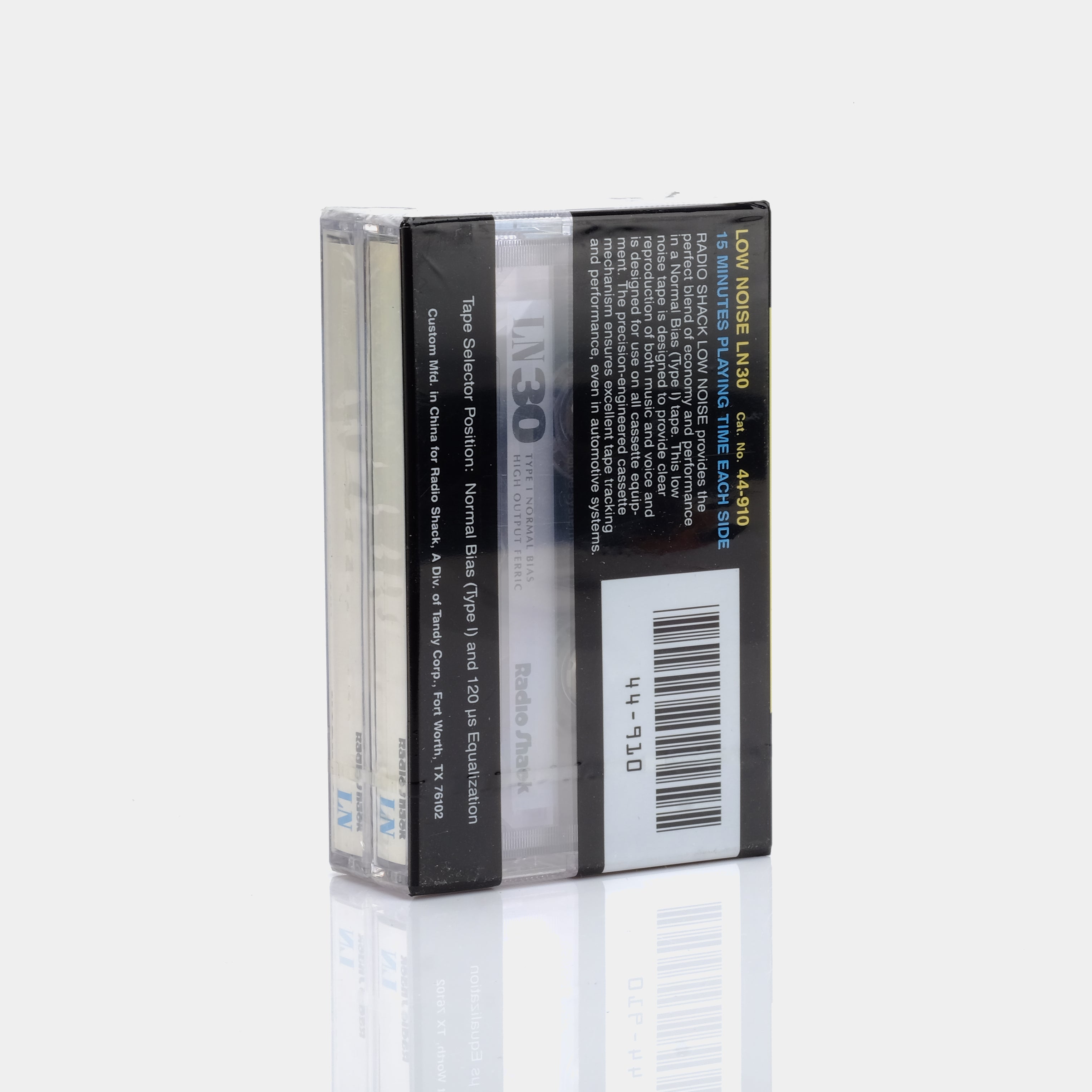 Radio Shack LN 30 Type I Blank Recordable Cassette Tape (2 Pack)