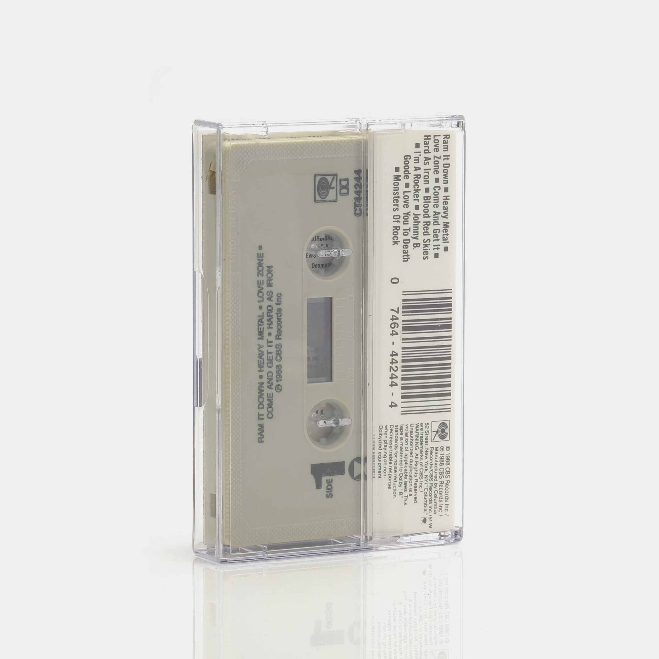 Judas Priest - Ram It Down Cassette Tape