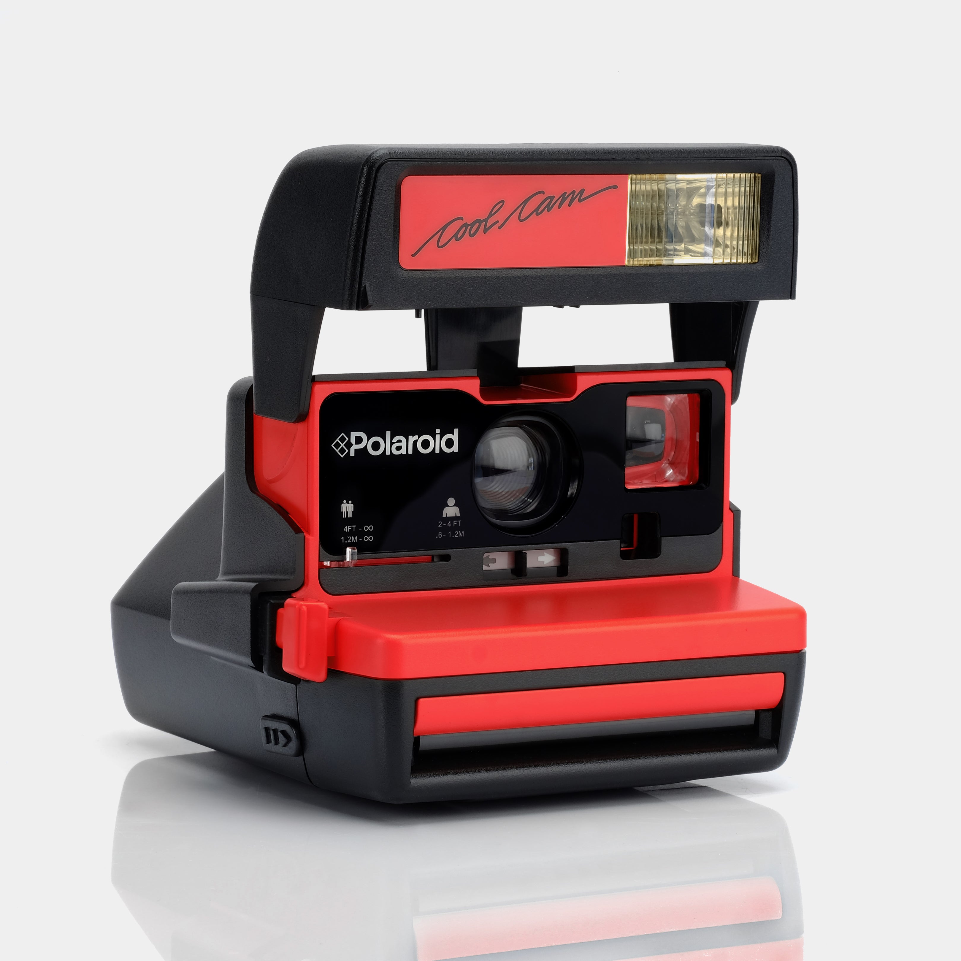 Polaroid 600 Cool Cam 90s Red Instant Film Camera