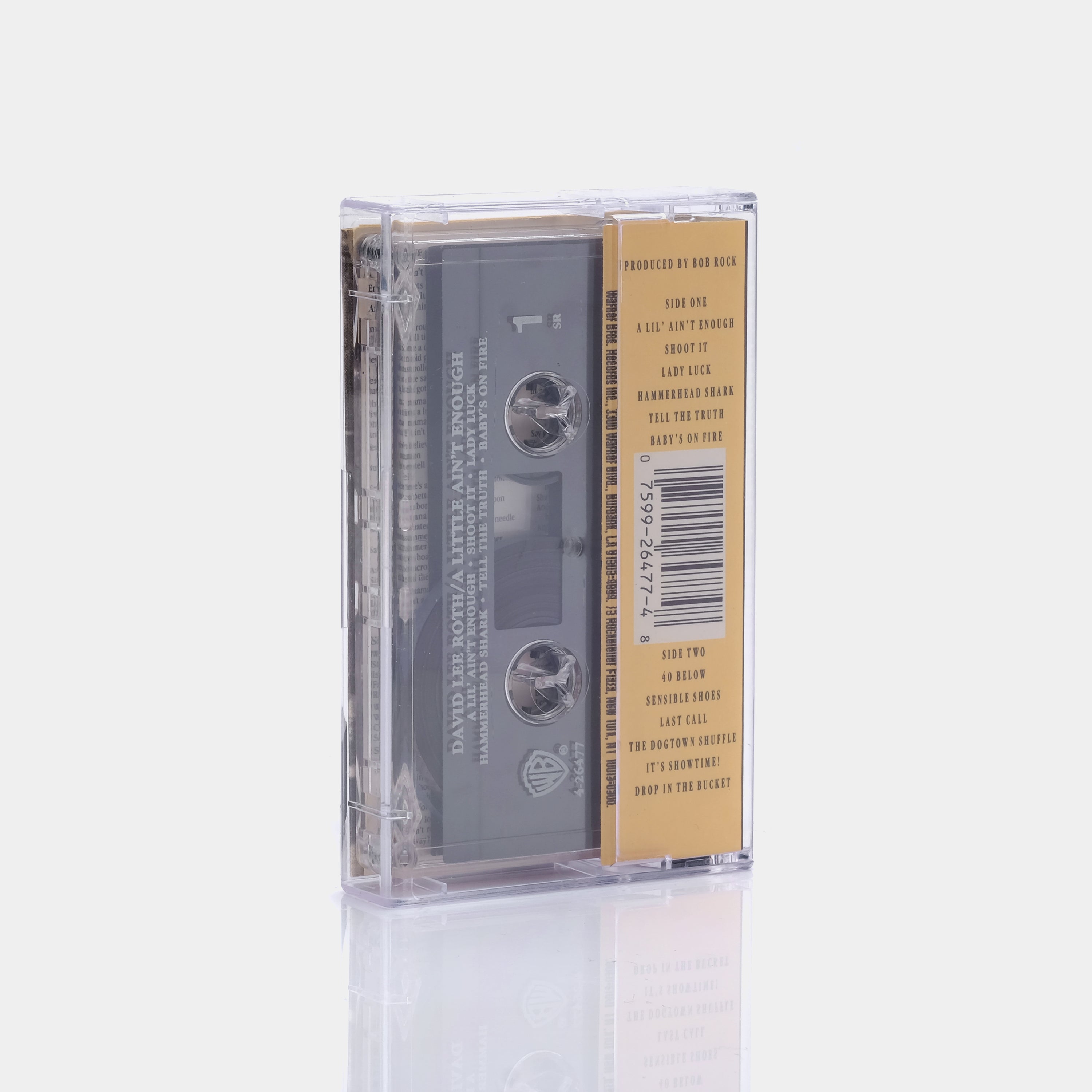 David Lee Roth - A Little Ain't Enough Cassette Tape