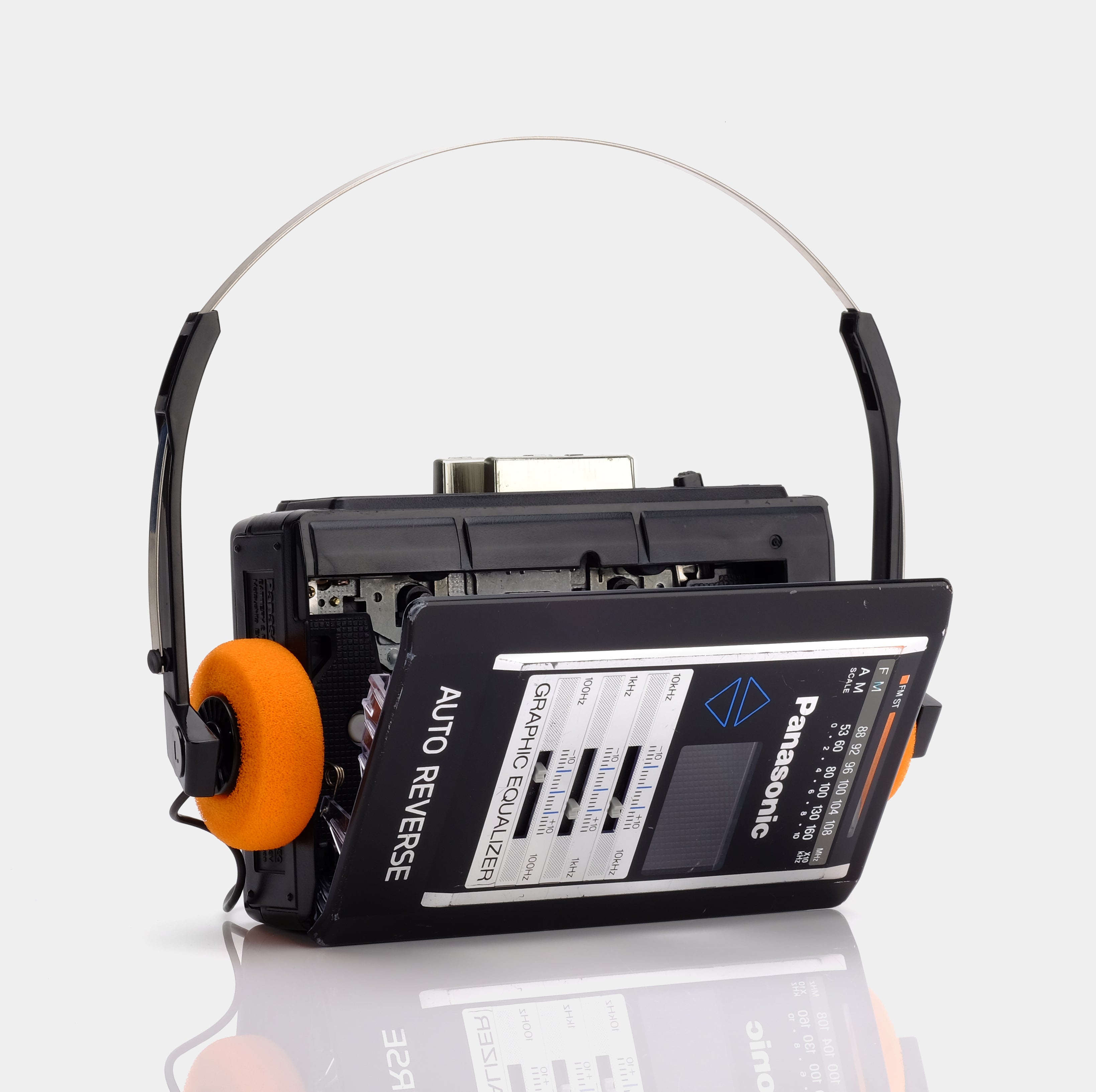 Panasonic RQ-V150 Auto Reverse AM/FM Portable Cassette Player
