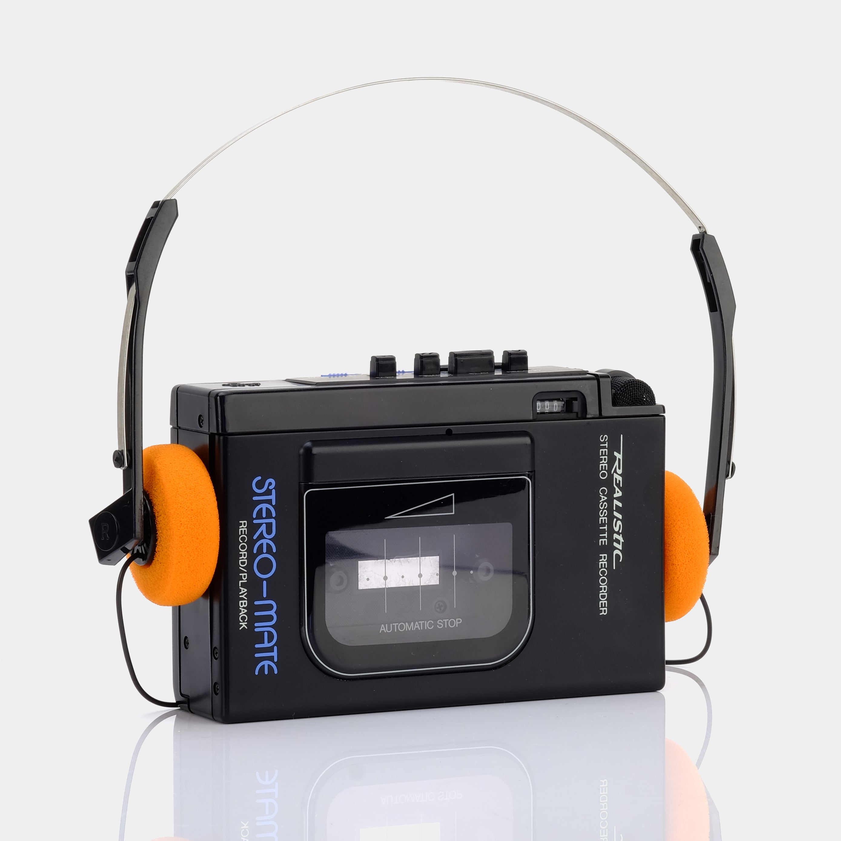 Realistic Stereo-Mate SCP-29 Portable Cassette Player + Recorder
