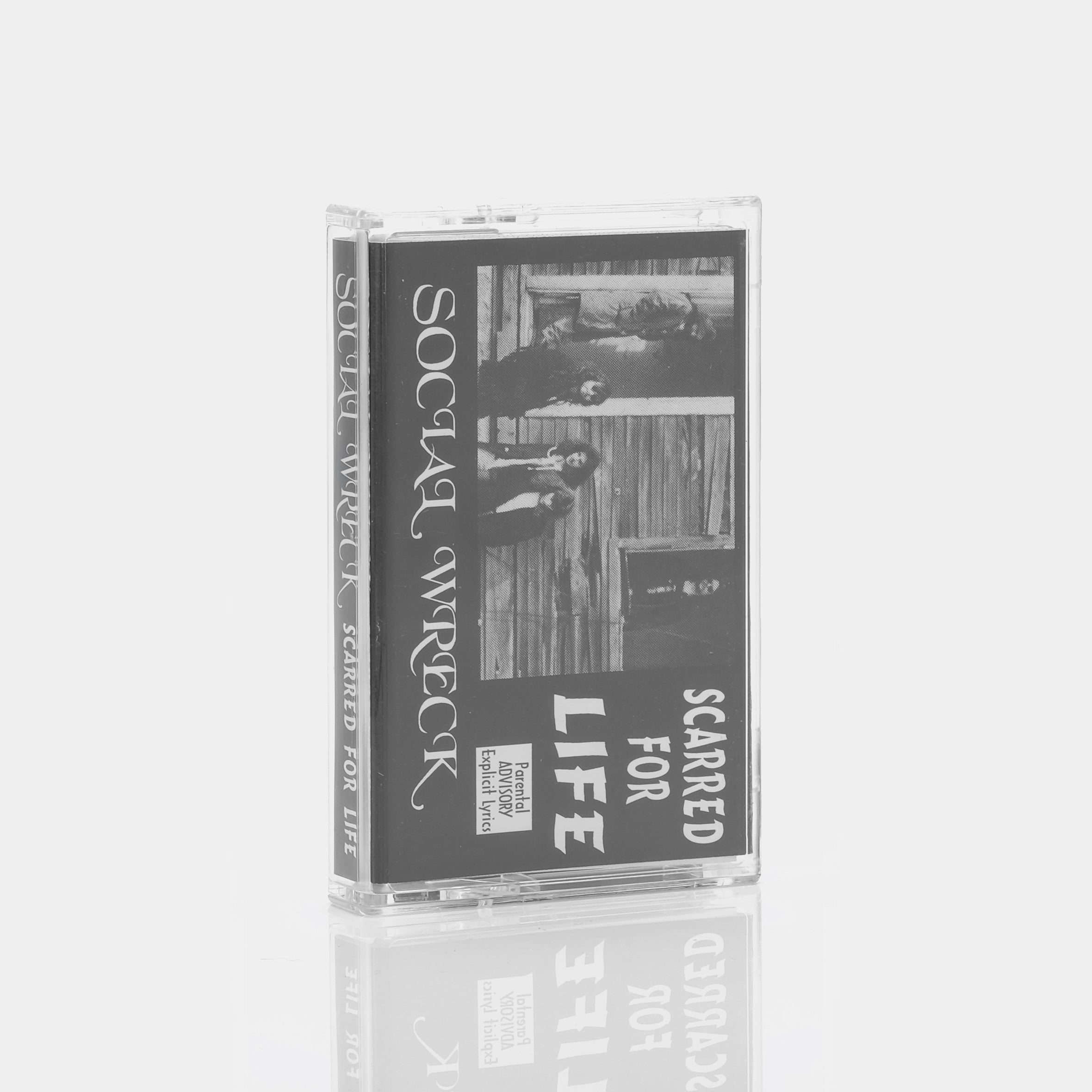 Social Wreck - Scarred For Life Cassette Tape