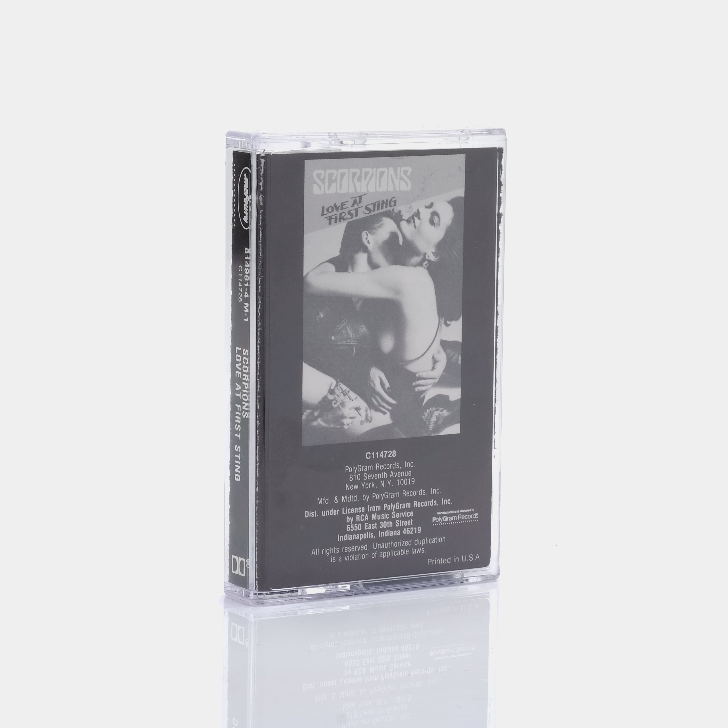 Scorpions - Love at First Sting Cassette Tape