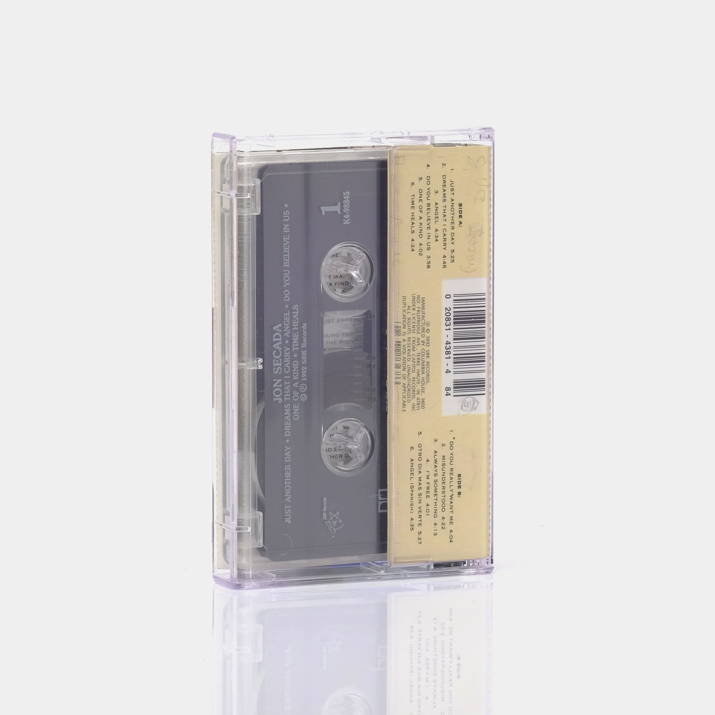 Jon Secada - Jon Secada Cassette Tape