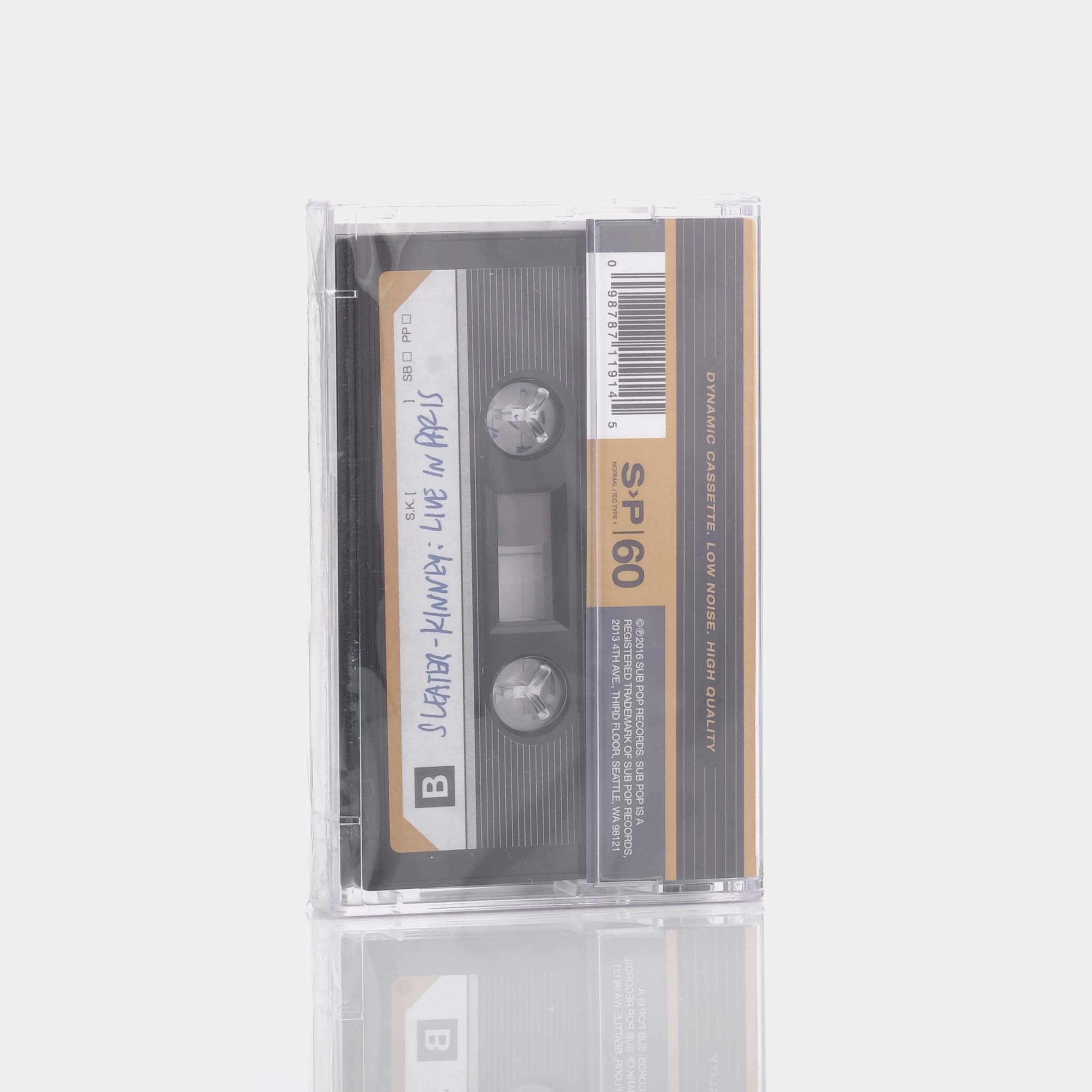 Sleater-Kinney - Live In Paris Cassette Tape