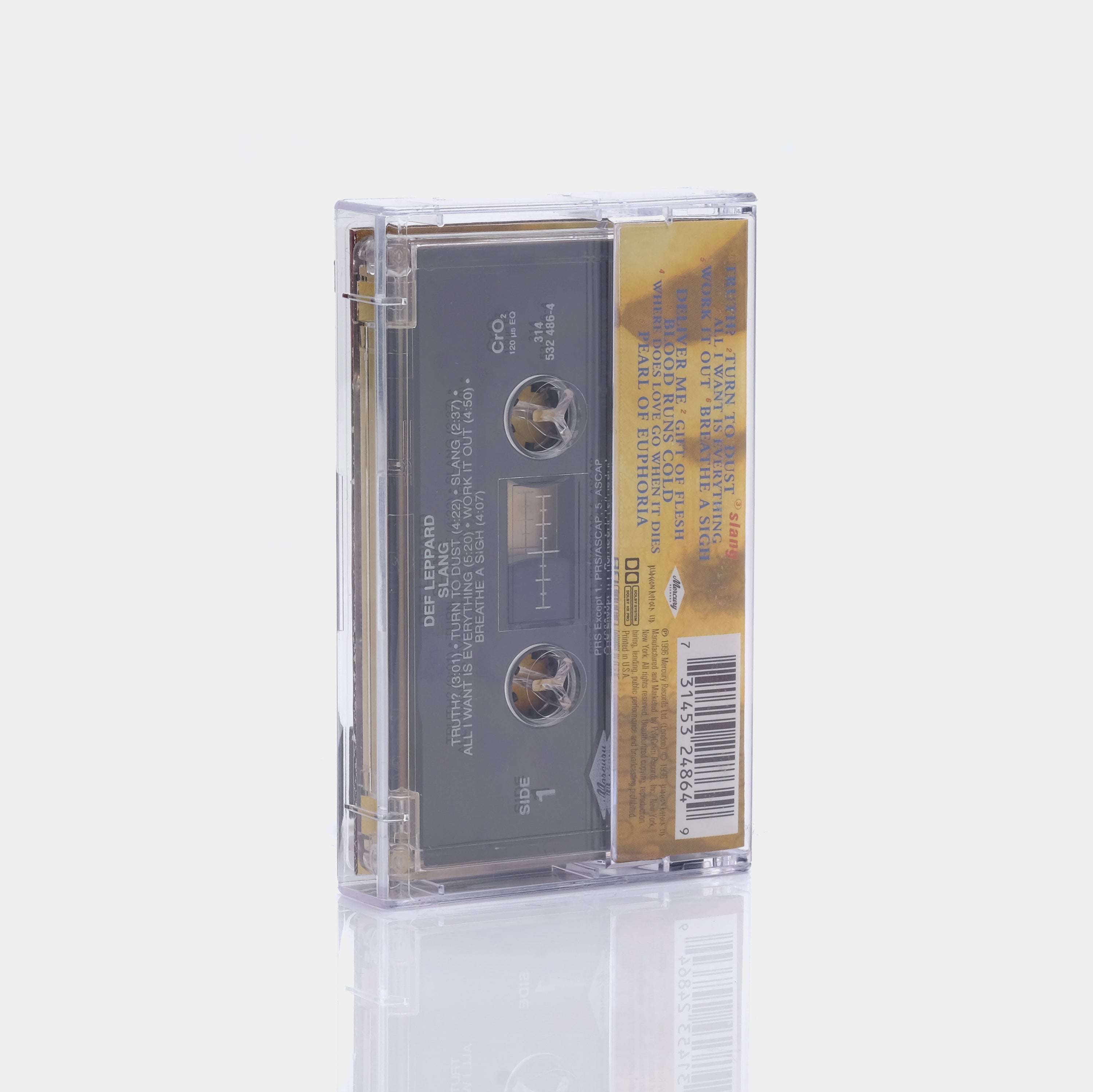 Def Leppard - Slang Cassette Tape