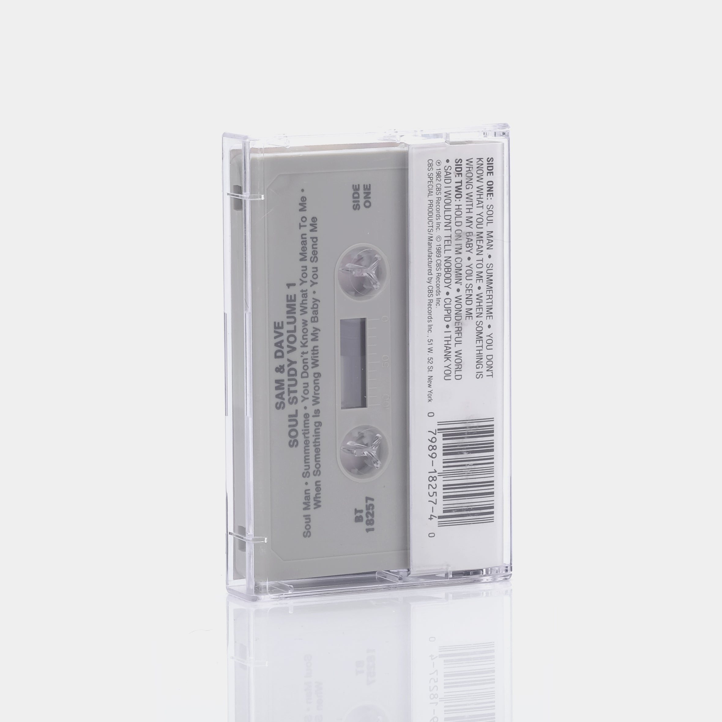Sam & Dave - Soul Study Cassette Tape