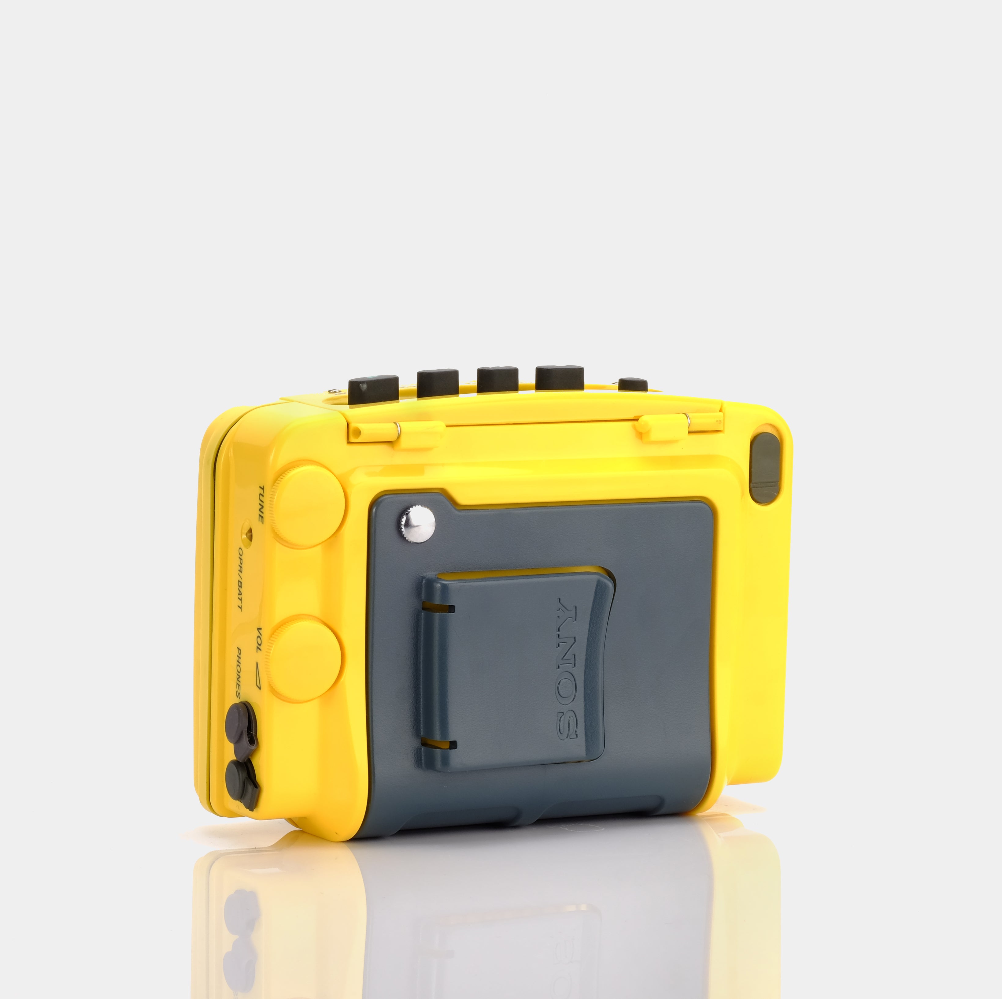 Sony Sports Walkman WM-AF54 Yellow AM/FM Portable Cassette Player