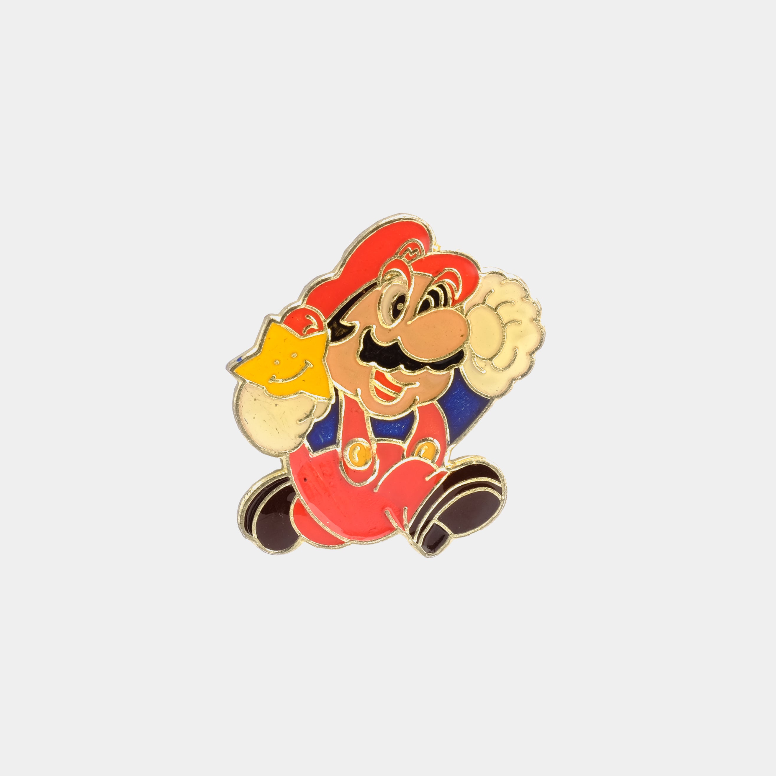 Nintendo Mario All Star 1988 Vintage Enamel Pin