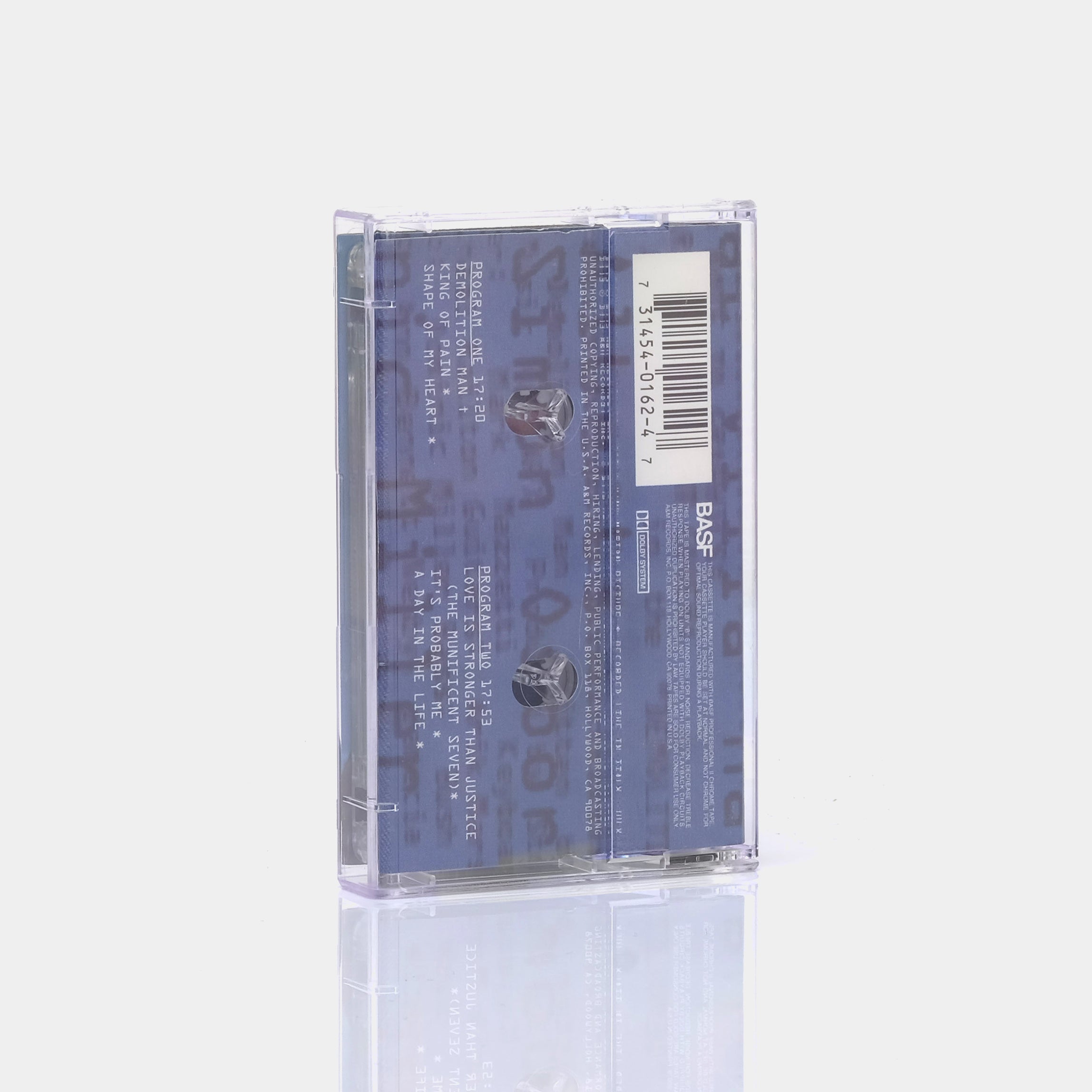 Sting - Demolition Man Cassette Tape