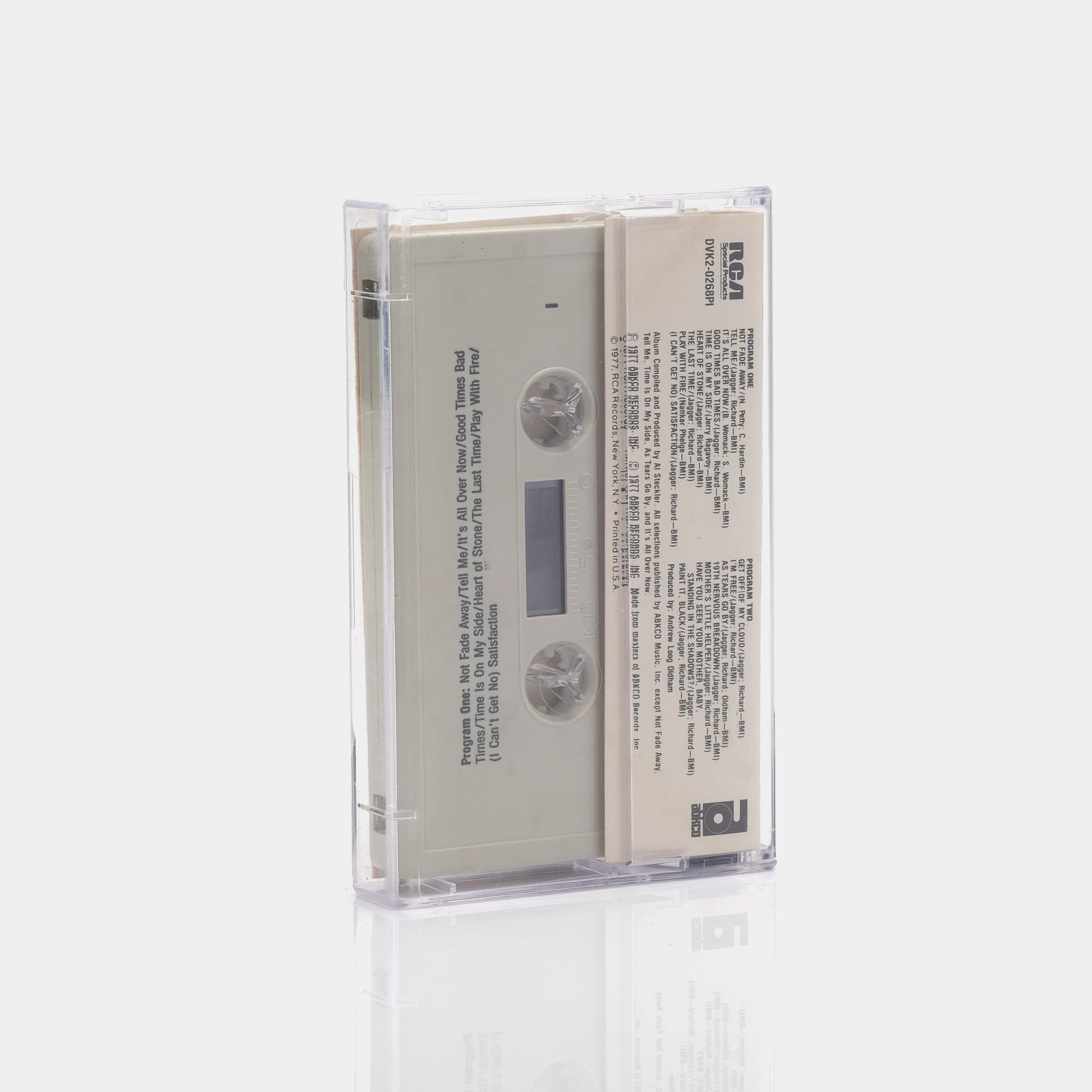 The Rolling Stones' - Greatest Hits Cassette Tape