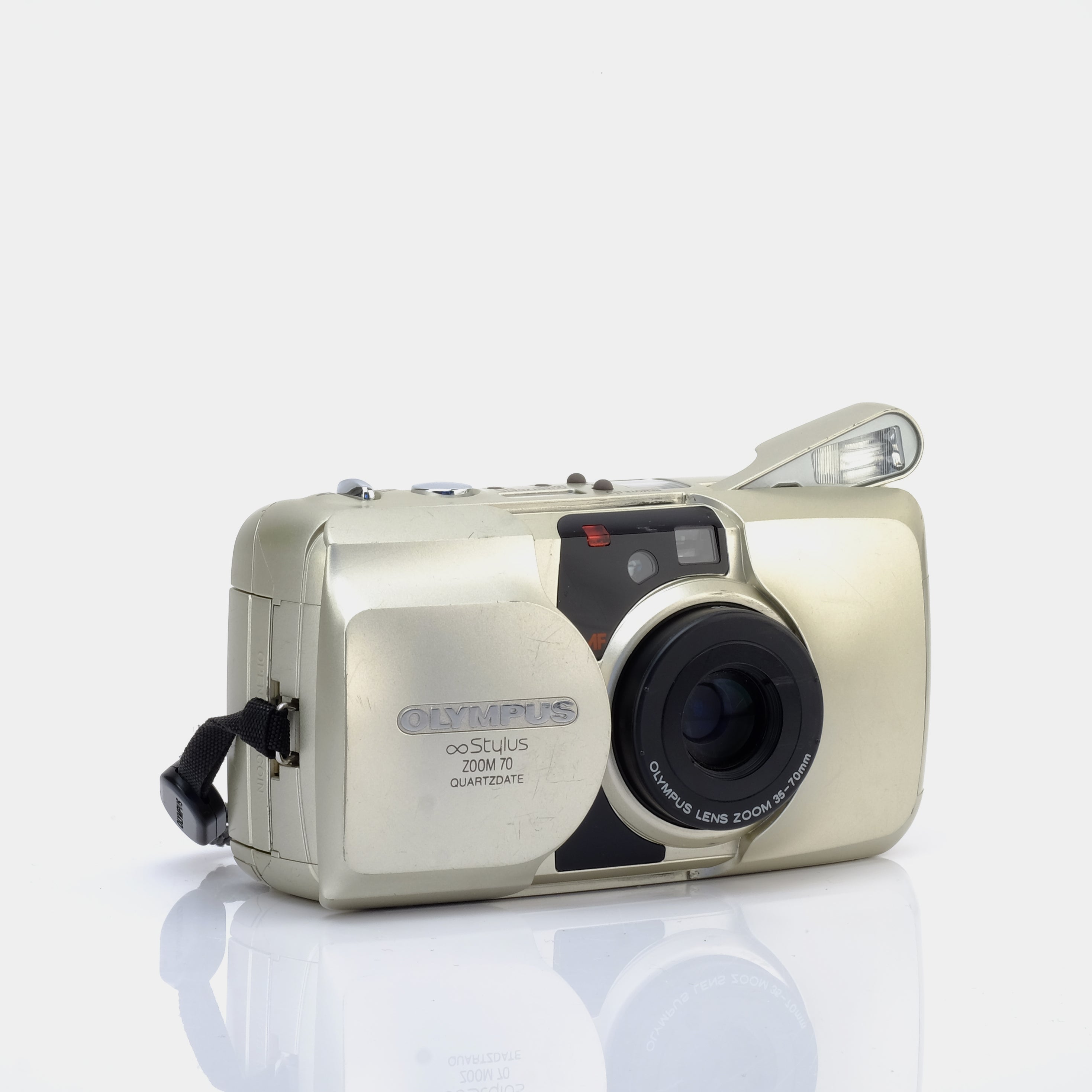 Olympus ∞ Infinity Stylus Zoom 70 35mm Point and Shoot Film Camera