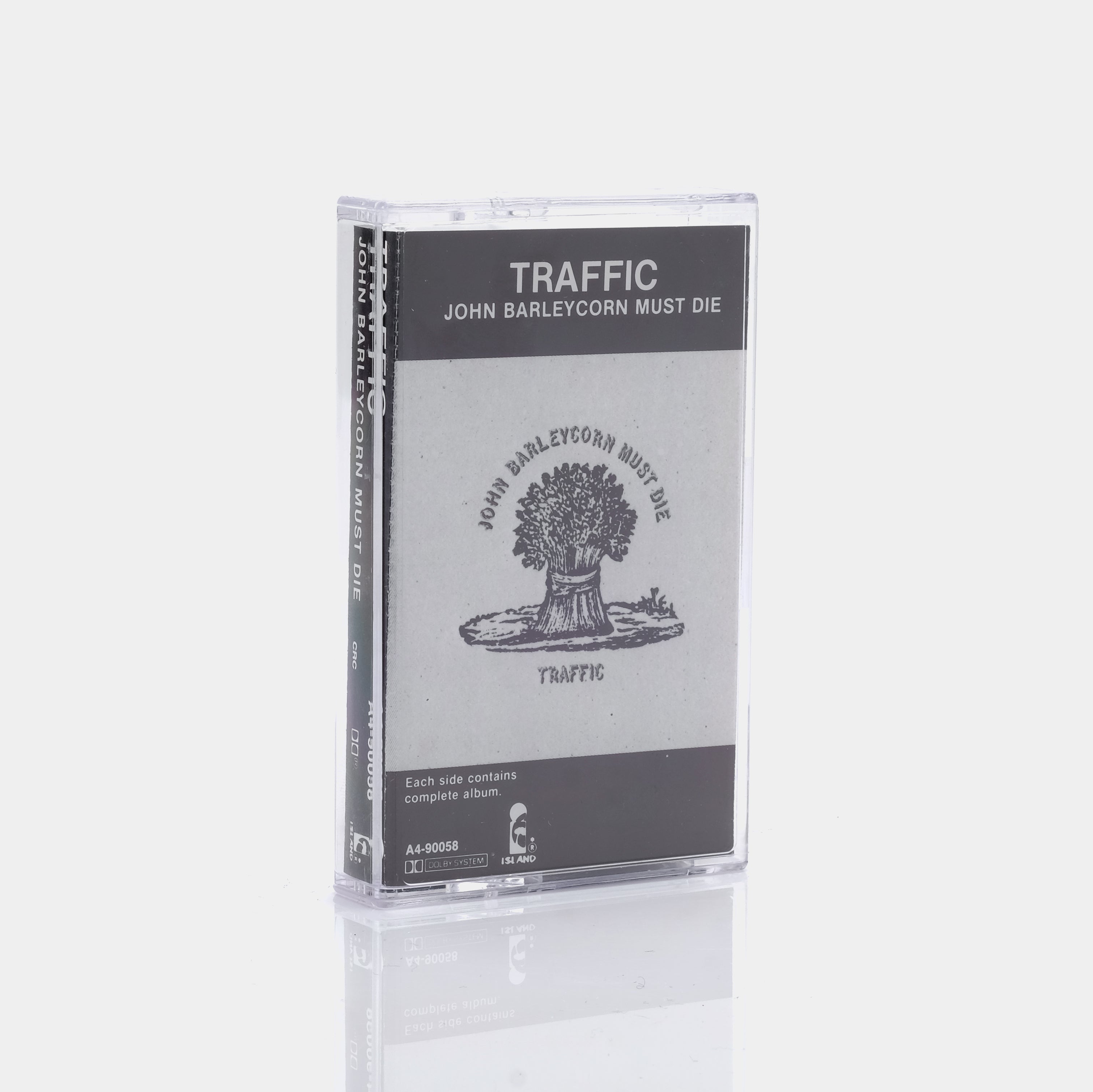 Traffic - John Barleycorn Must Die Cassette Tape