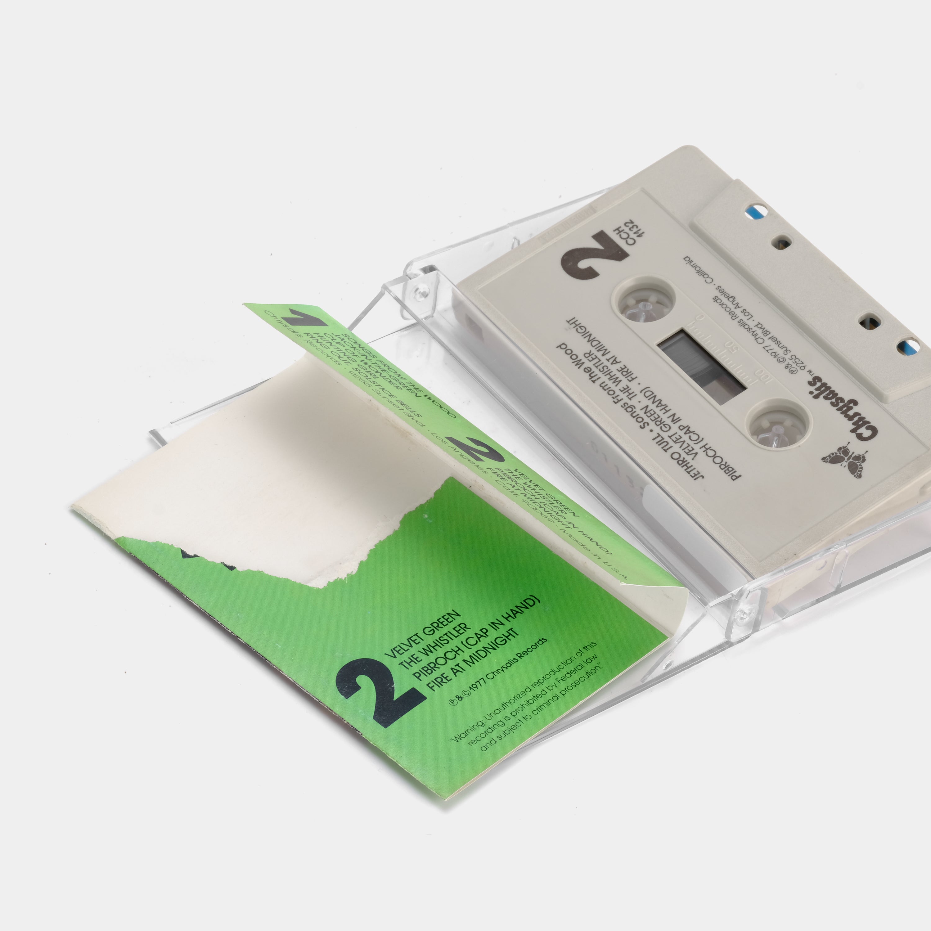 Jethro Tull - Songs From The Wood Cassette Tape