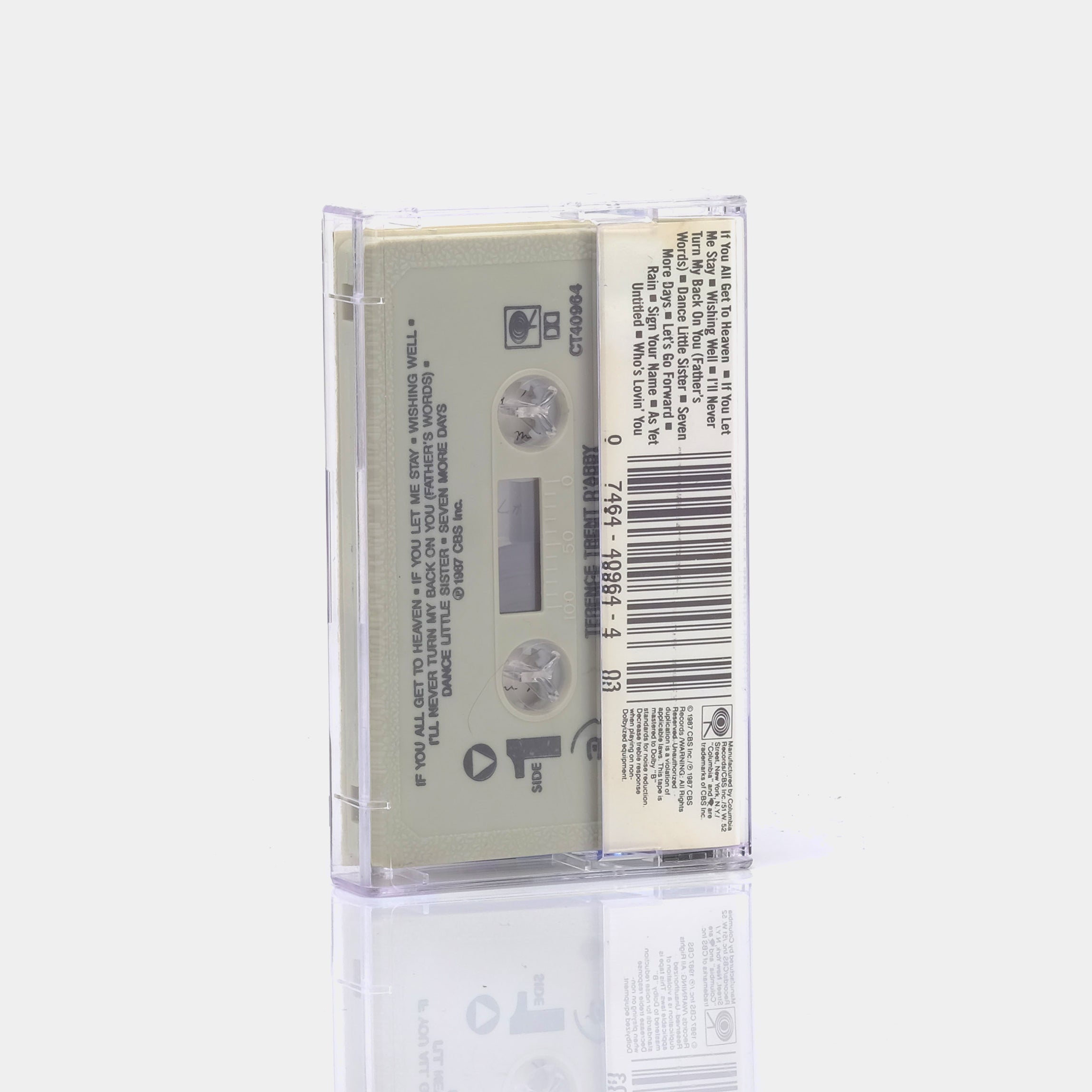 Terence Trent D'Arby - Introducing The Hardline According To Terrence Trent D'Arby Cassette Tape