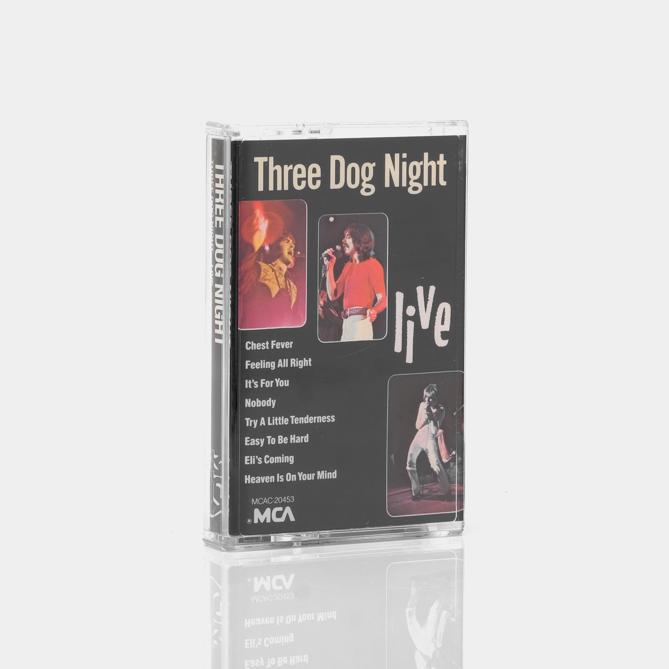 Three Dog Night - Live Cassette Tape