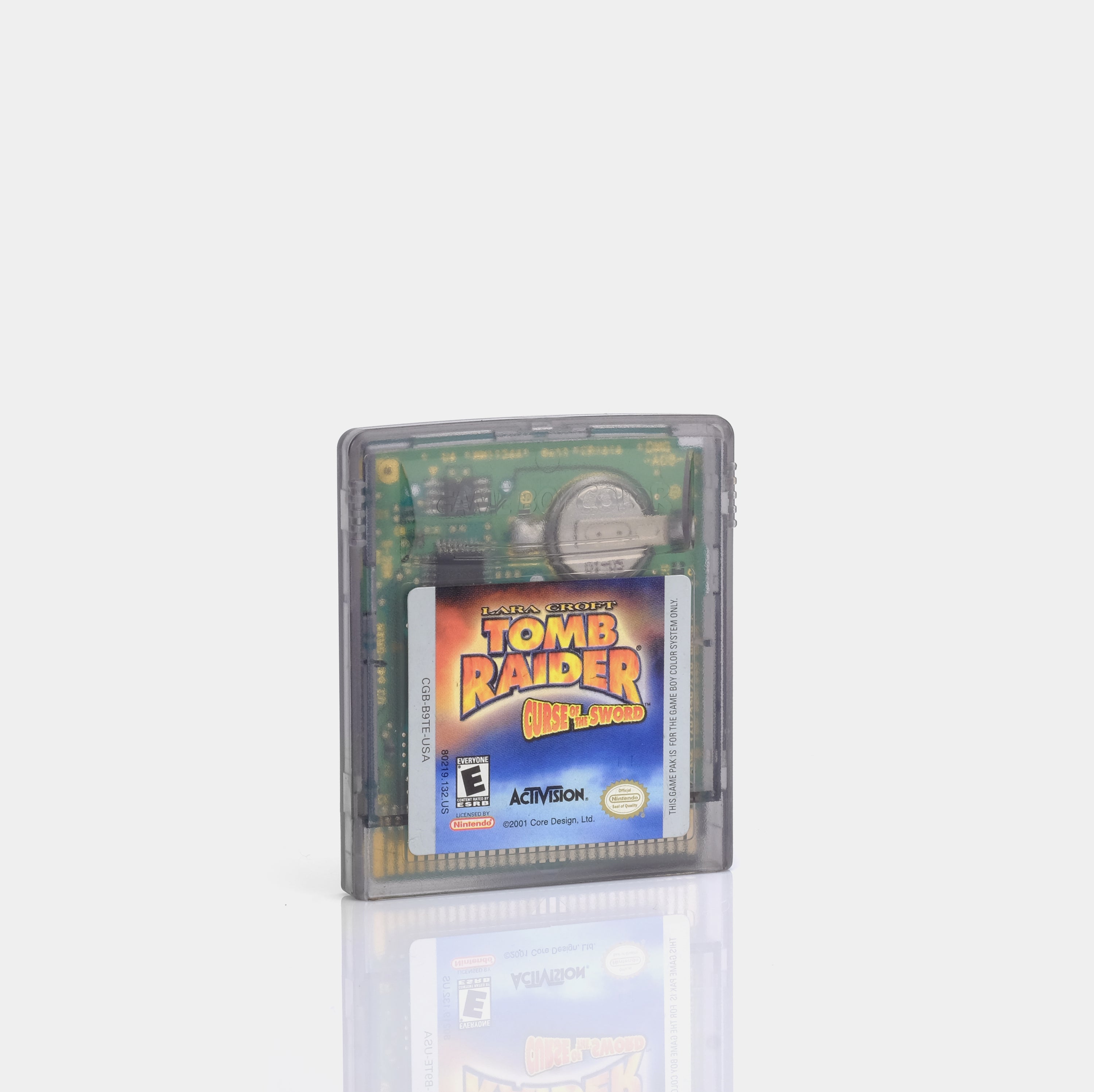 Tomb Raider: Curse of the Sword (2001) Game Boy Color Game