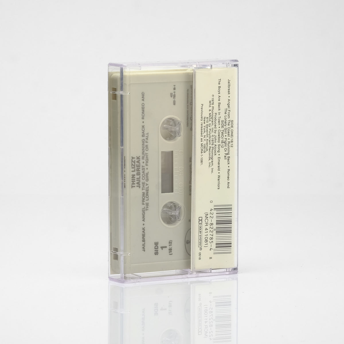 Thin Lizzy Jailbreak Cassette Tape