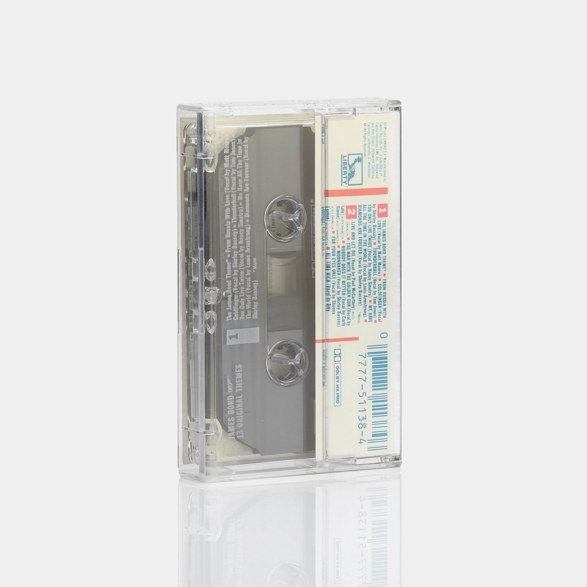 James Bond 007 - 13 Original Themes Cassette Tape