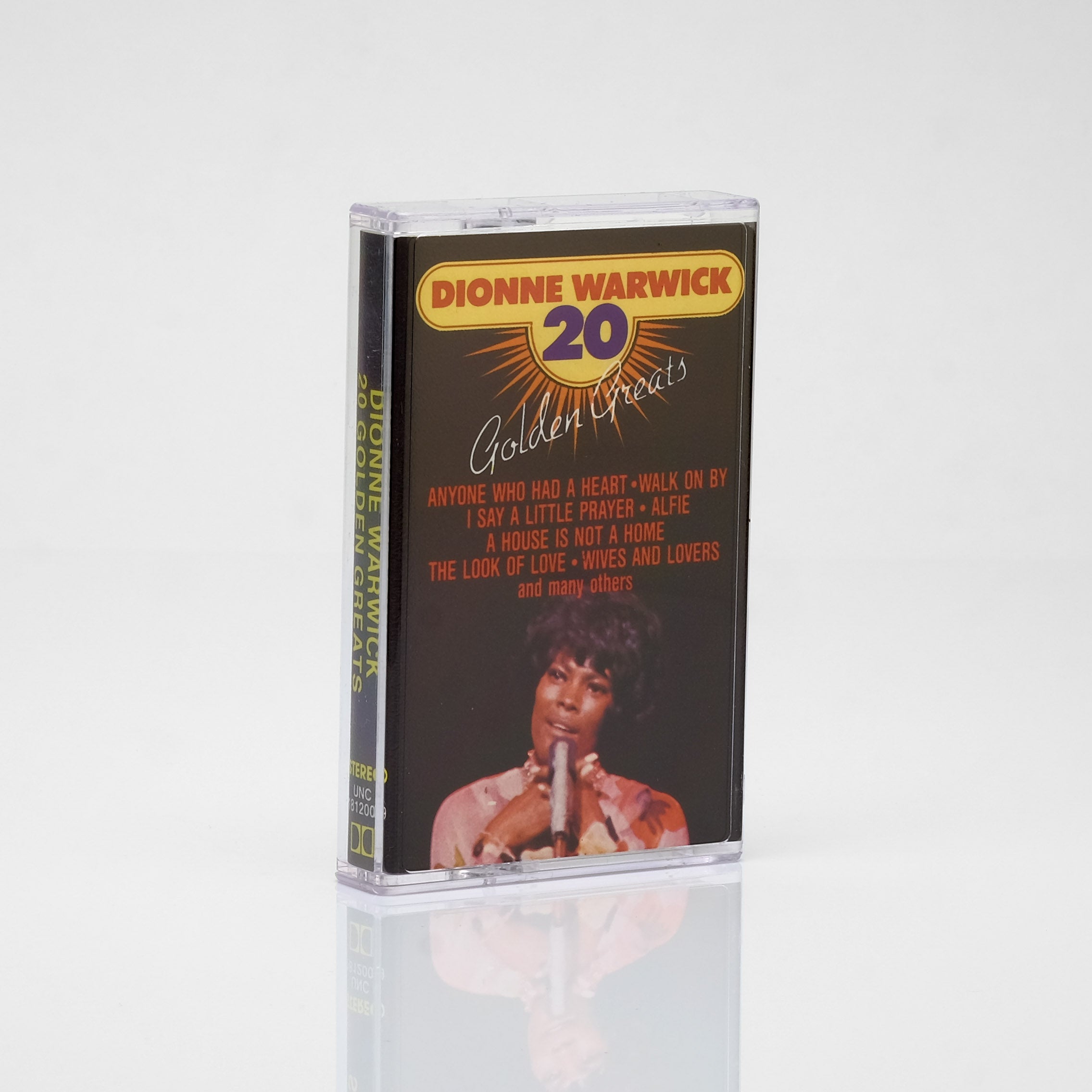 Dionne Warwick - 20 Golden Greats Cassette Tape