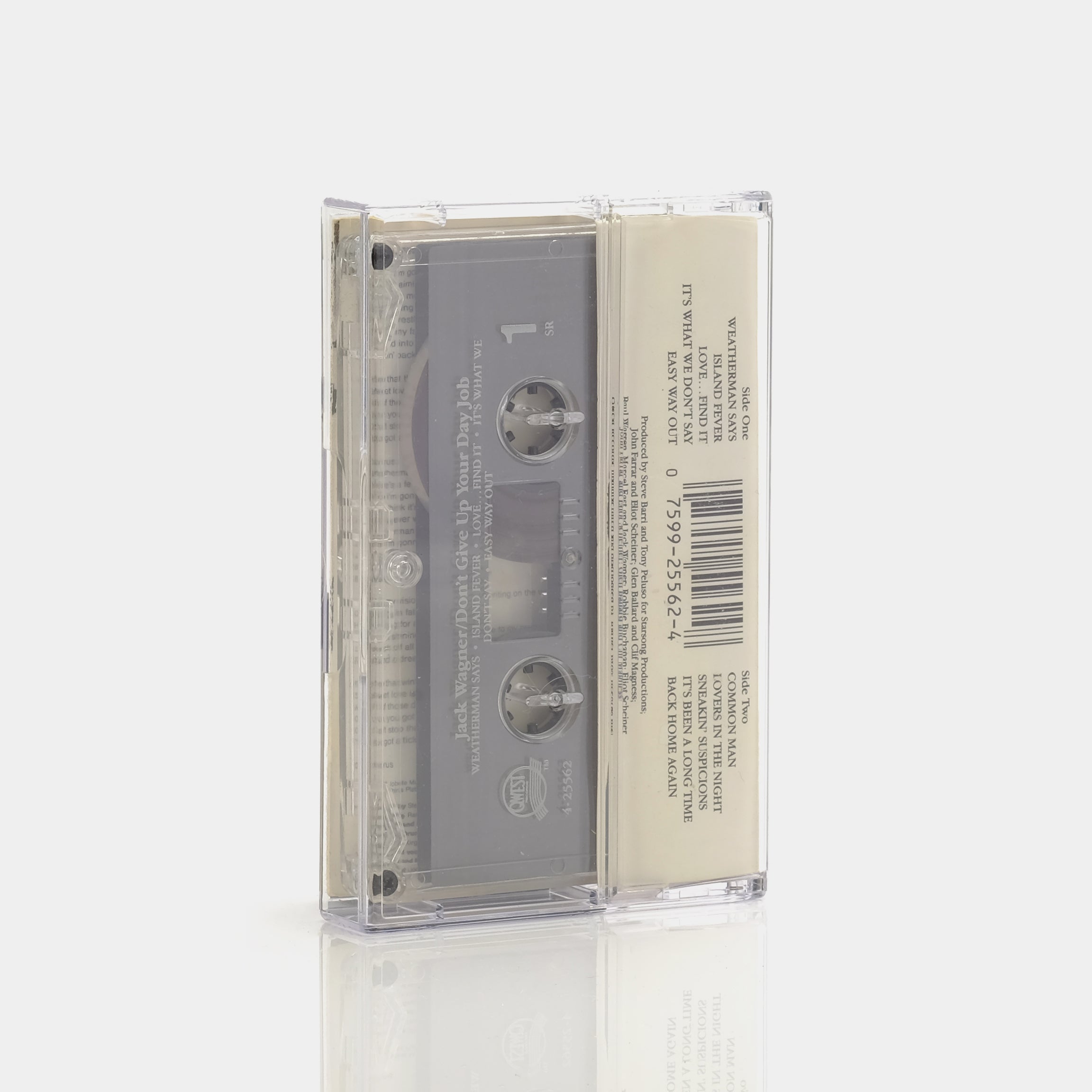 Jack Wagner - Don't Give Up Your Day Job Cassette Tape