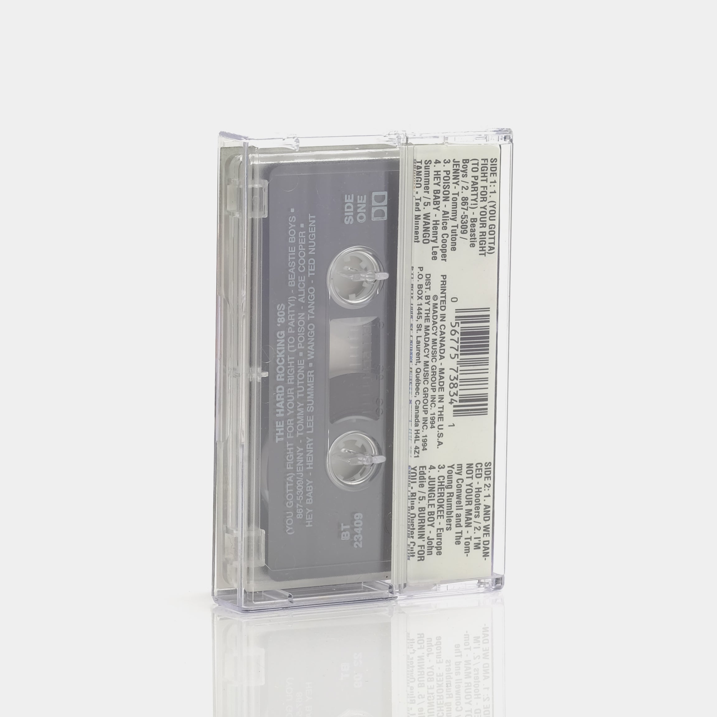 Born To Be Wild/The Hard Rocking 80's Cassette Tape