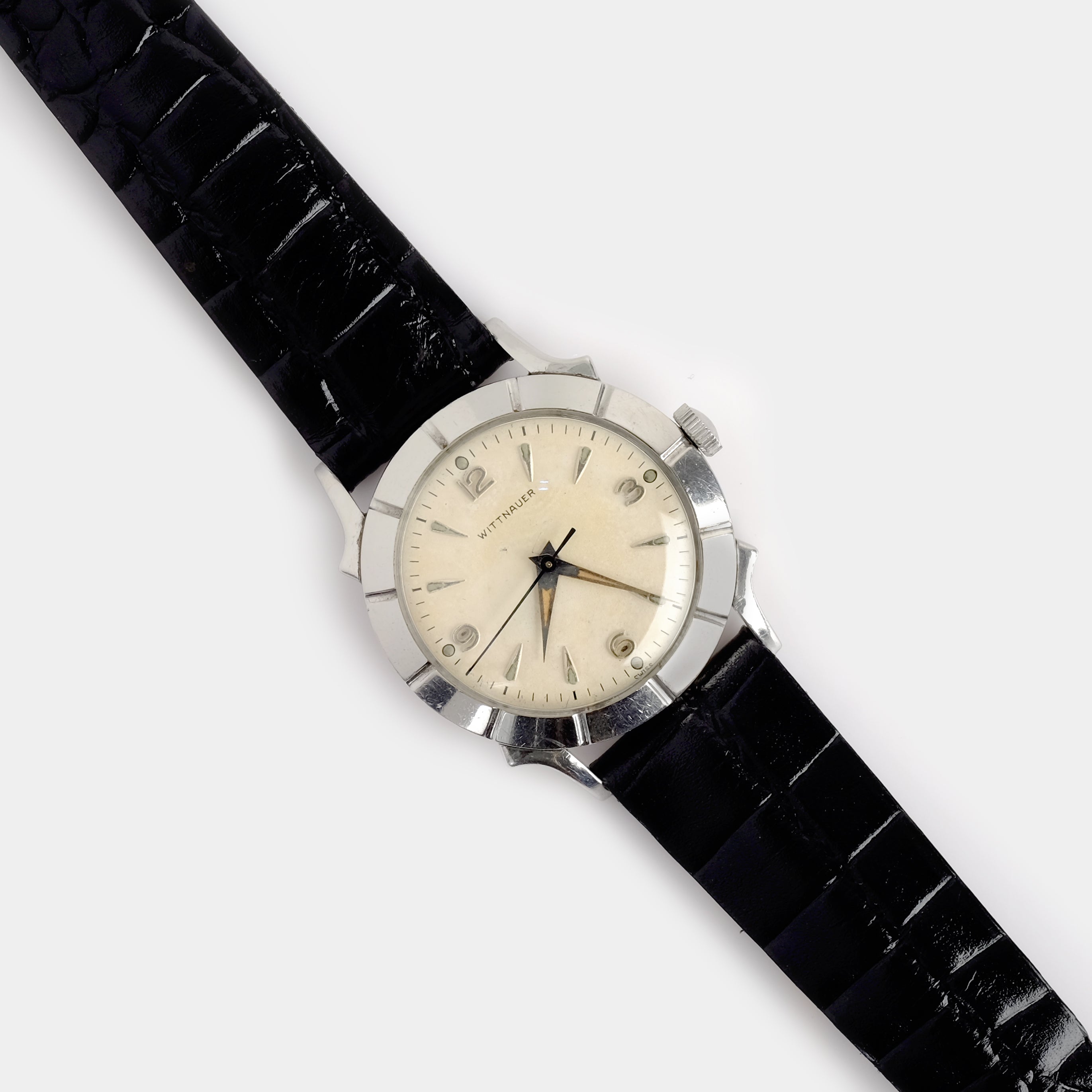 Wittnauer Time-Only Manual-Wind ref. 2065-SW Circa 1950s Wristwatch