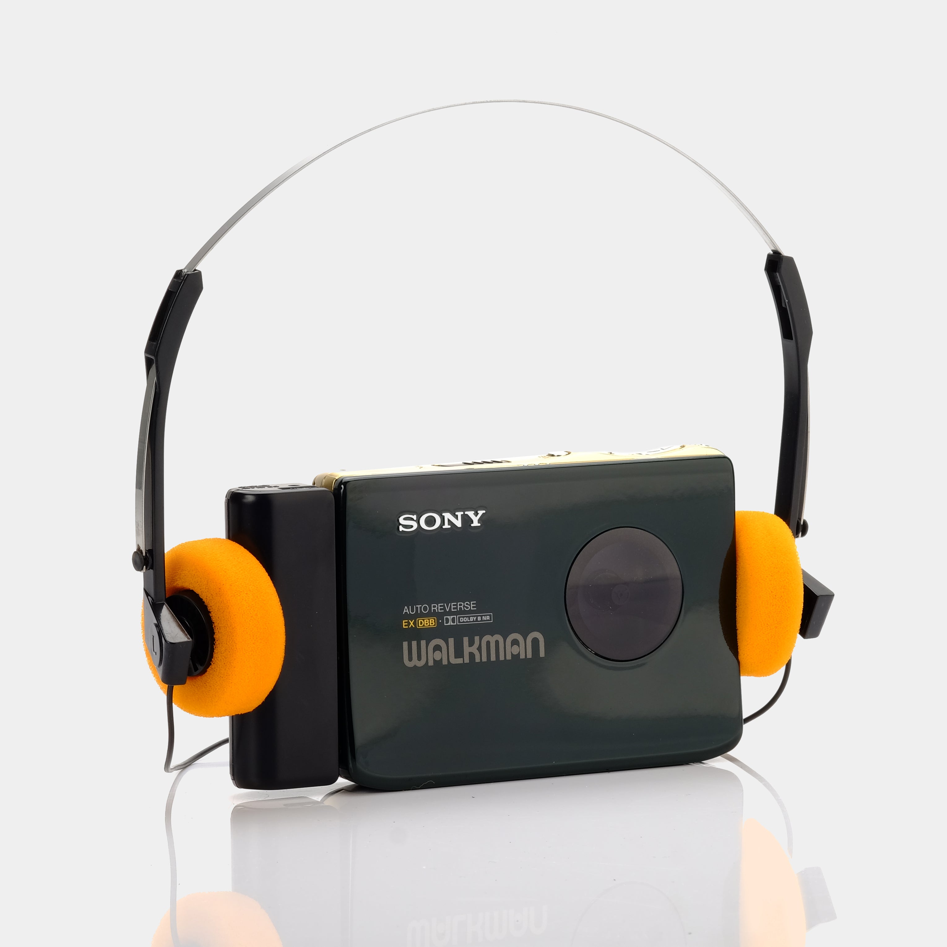 Sony Walkman WM-EX60 Green & Gold Portable Cassette Player