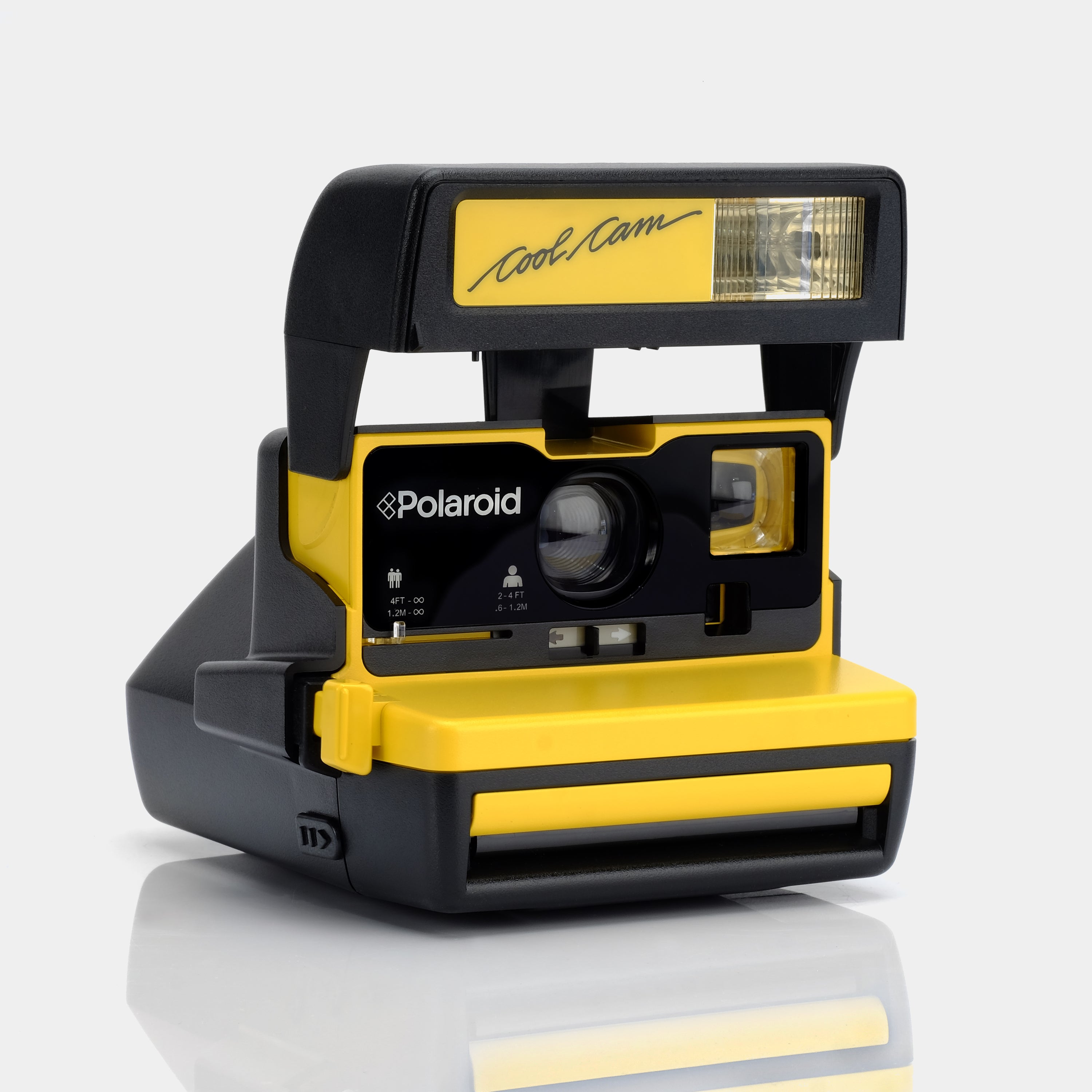 Polaroid 600 Cool Cam 90s Yellow Instant Film Camera