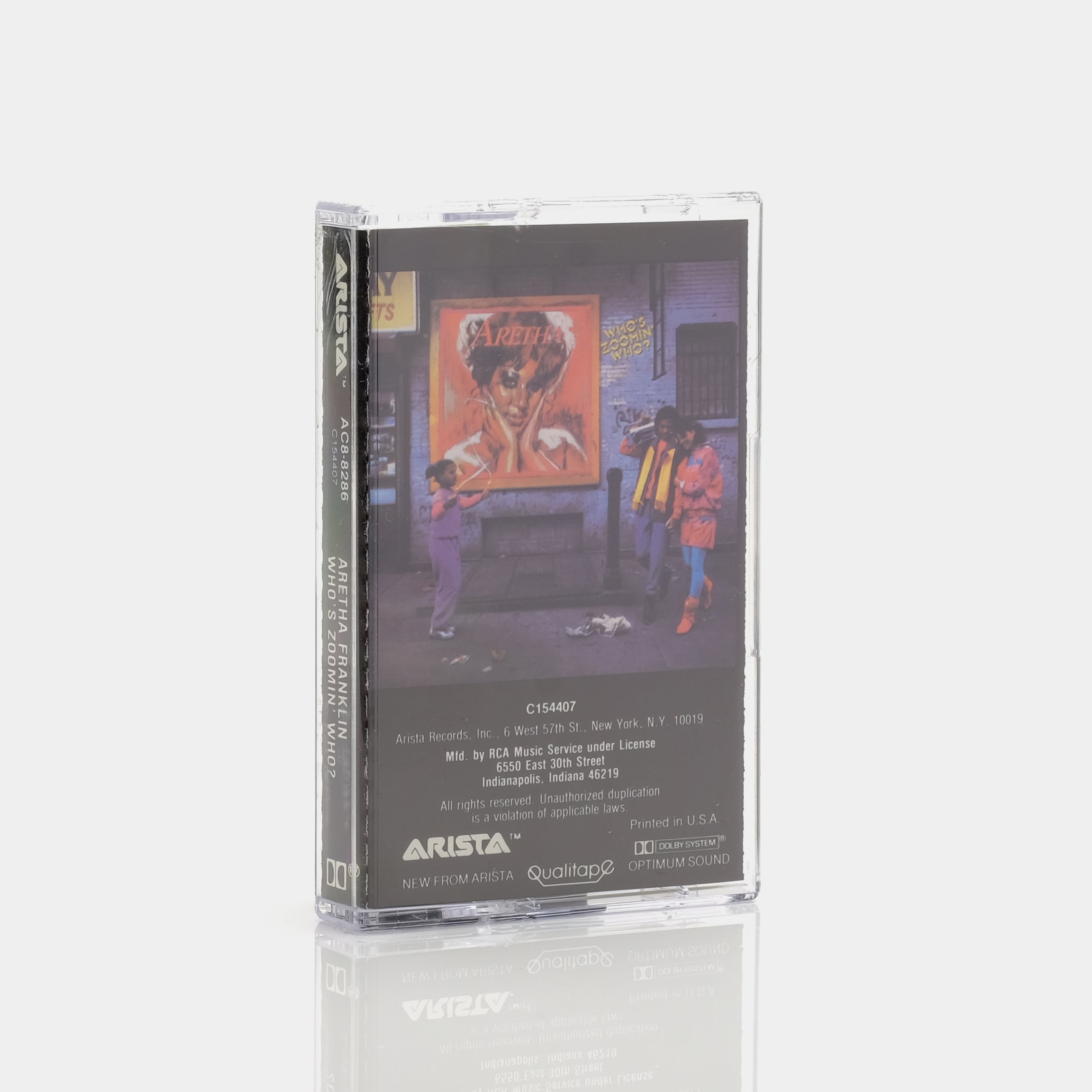 Aretha Franklin - Who's Zoomin' Who? Cassette Tape